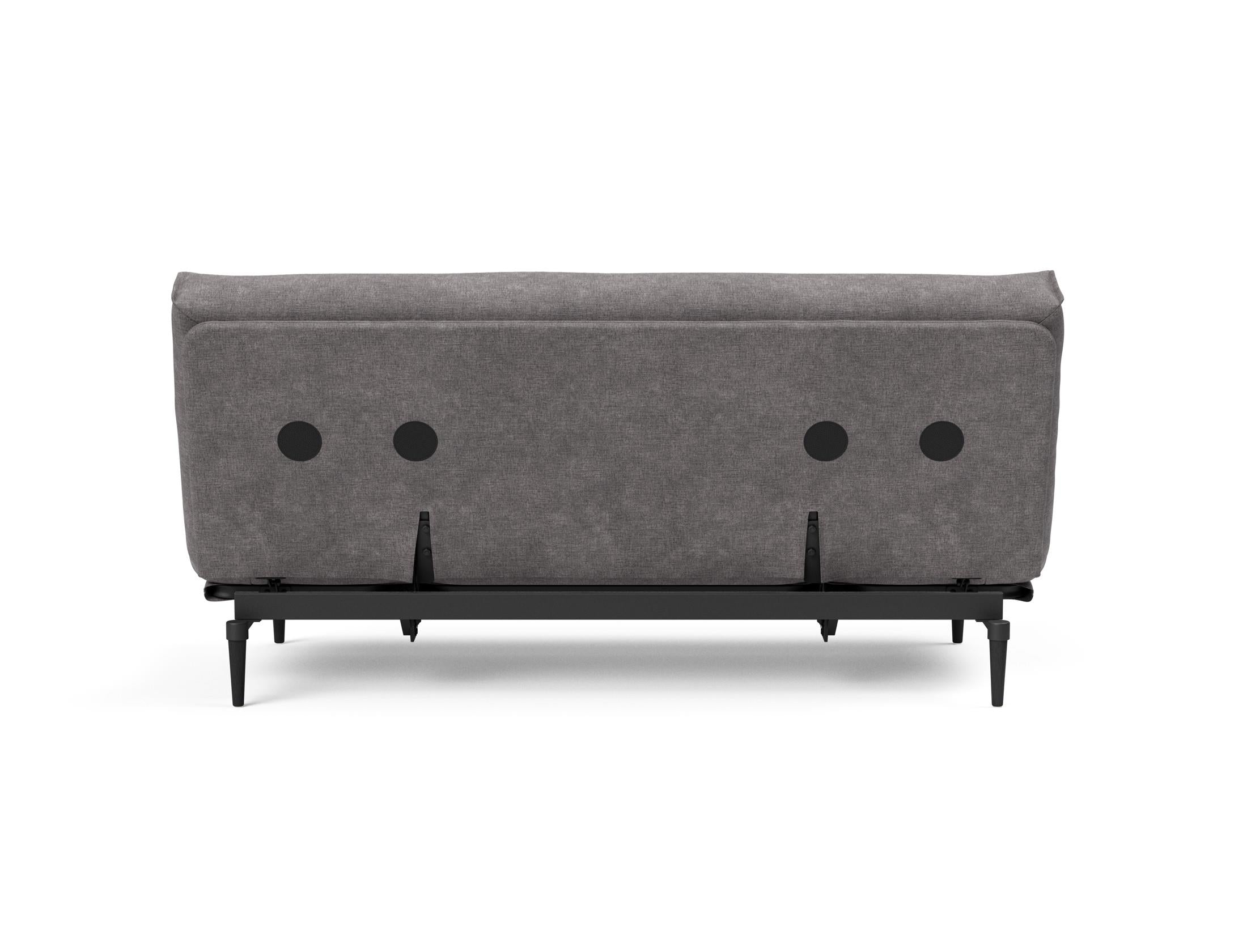Entdecken Sie das Colpus Bettsofa 140 in Nordic Eiche schwarz – stilvolles Design trifft auf multifunktionalen Komfort für Ihr Zuhause.