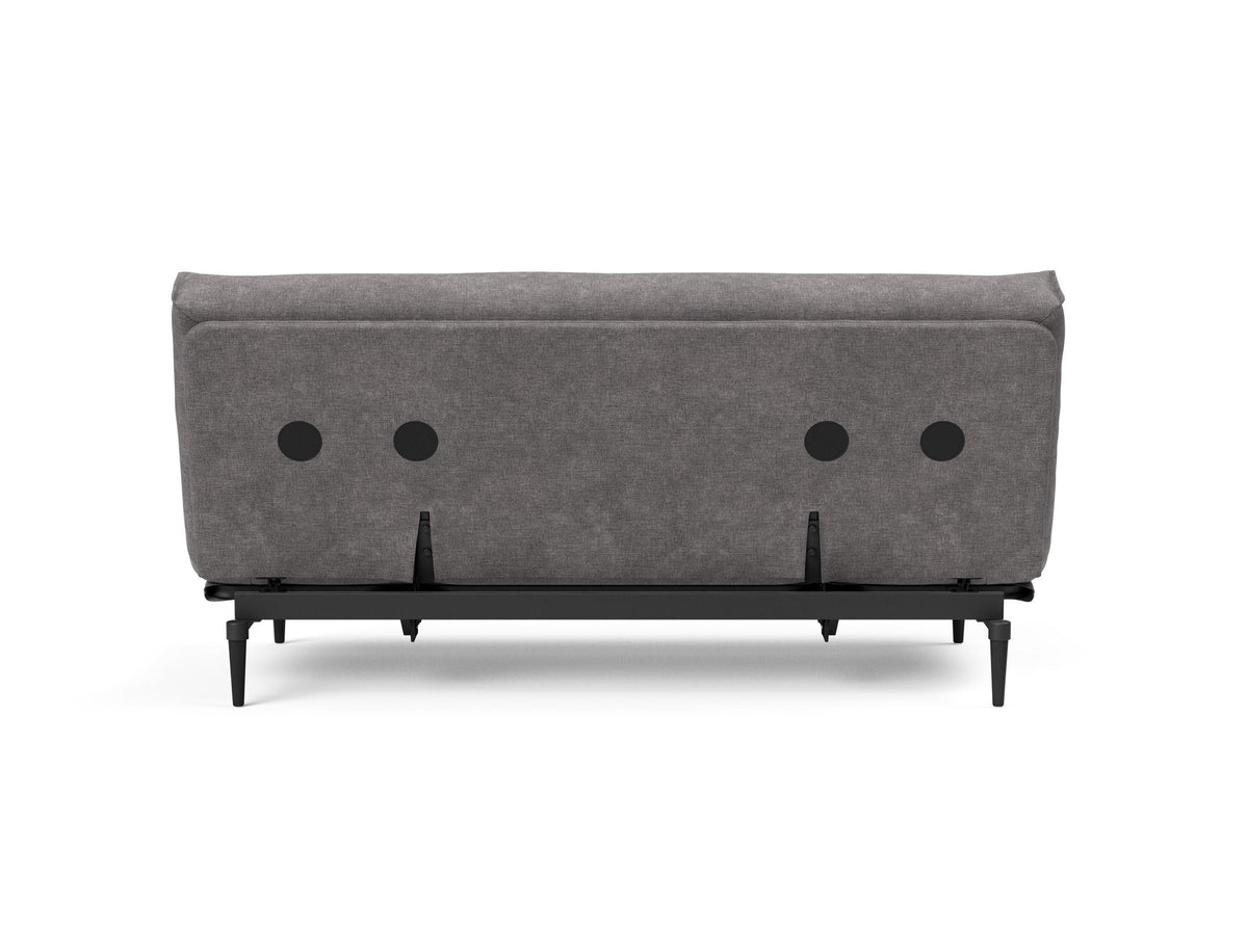 Colpus Bettsofa 140 Nordic Eiche schwarz mit Gestellbezug Soft Spring in 282 Avella Warm Grey präsentiert im Onlineshop von KAQTU Design AG. Bettsofa ist von Innovation Living
