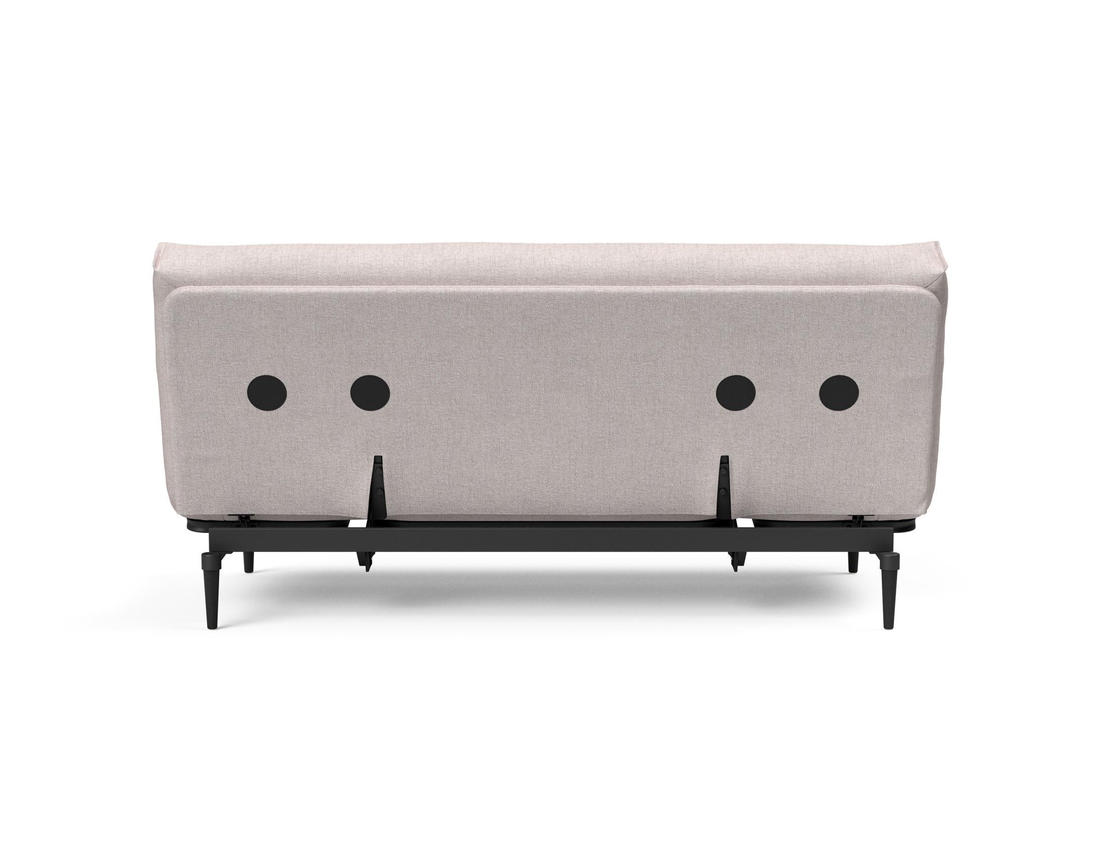 Entdecken Sie das Colpus Bettsofa 140 in Nordic Eiche schwarz von Innovation Living – perfekter Komfort und modernes Design für Ihr Zuhause.