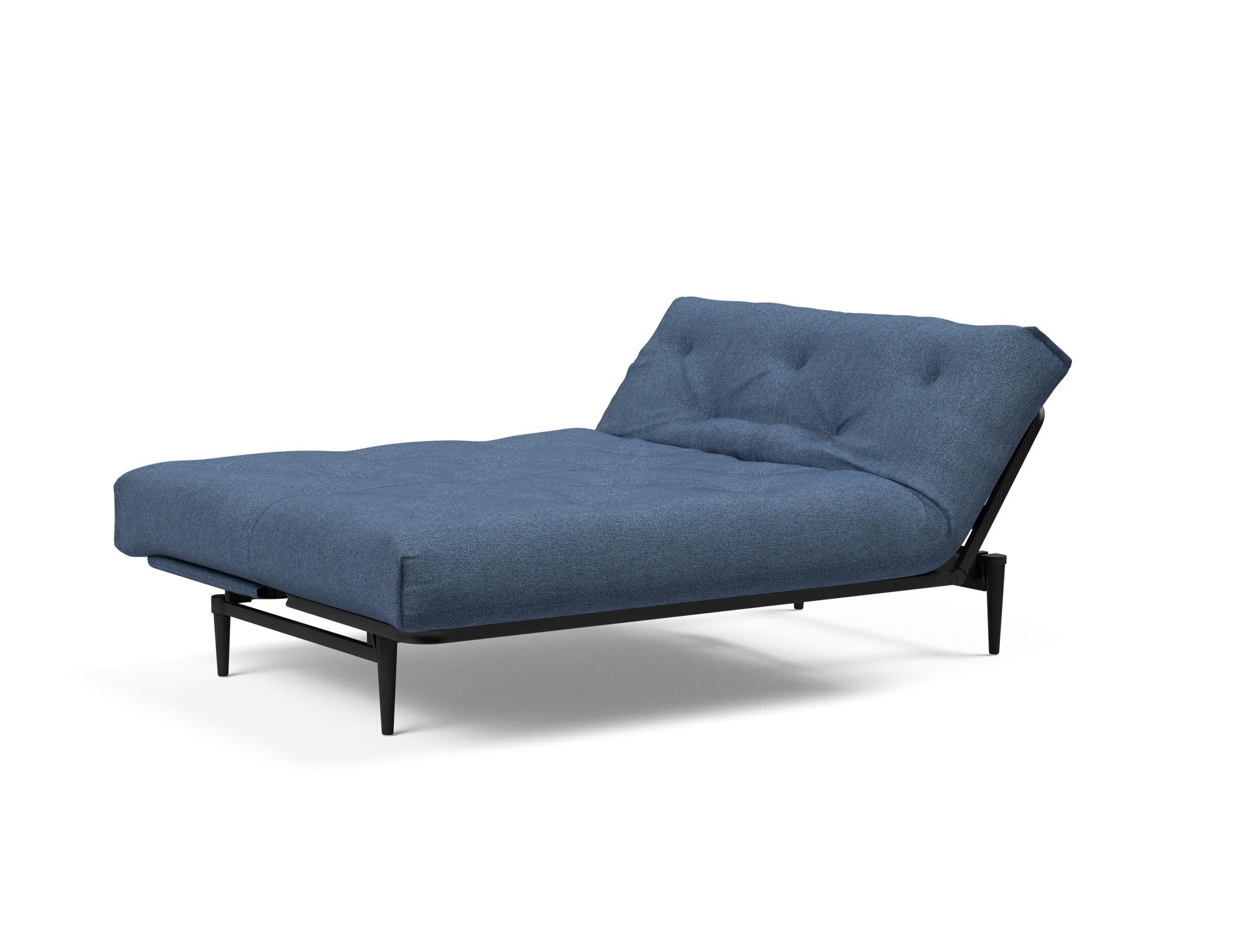 Erleben Sie das Colpus Bettsofa 140 in Nordic Eiche schwarz von Innovation Living – stilvolles Design, langlebige Materialien und vielseitige Schlafoptionen.
