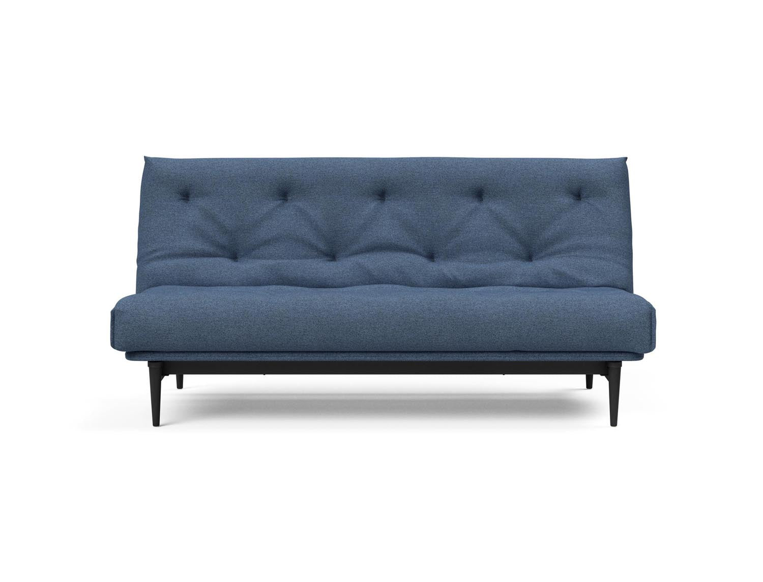 Erleben Sie das Colpus Bettsofa 140 in Nordic Eiche schwarz – ein elegantes Möbelstück, das als Sofa und Bett höchsten Komfort bietet.