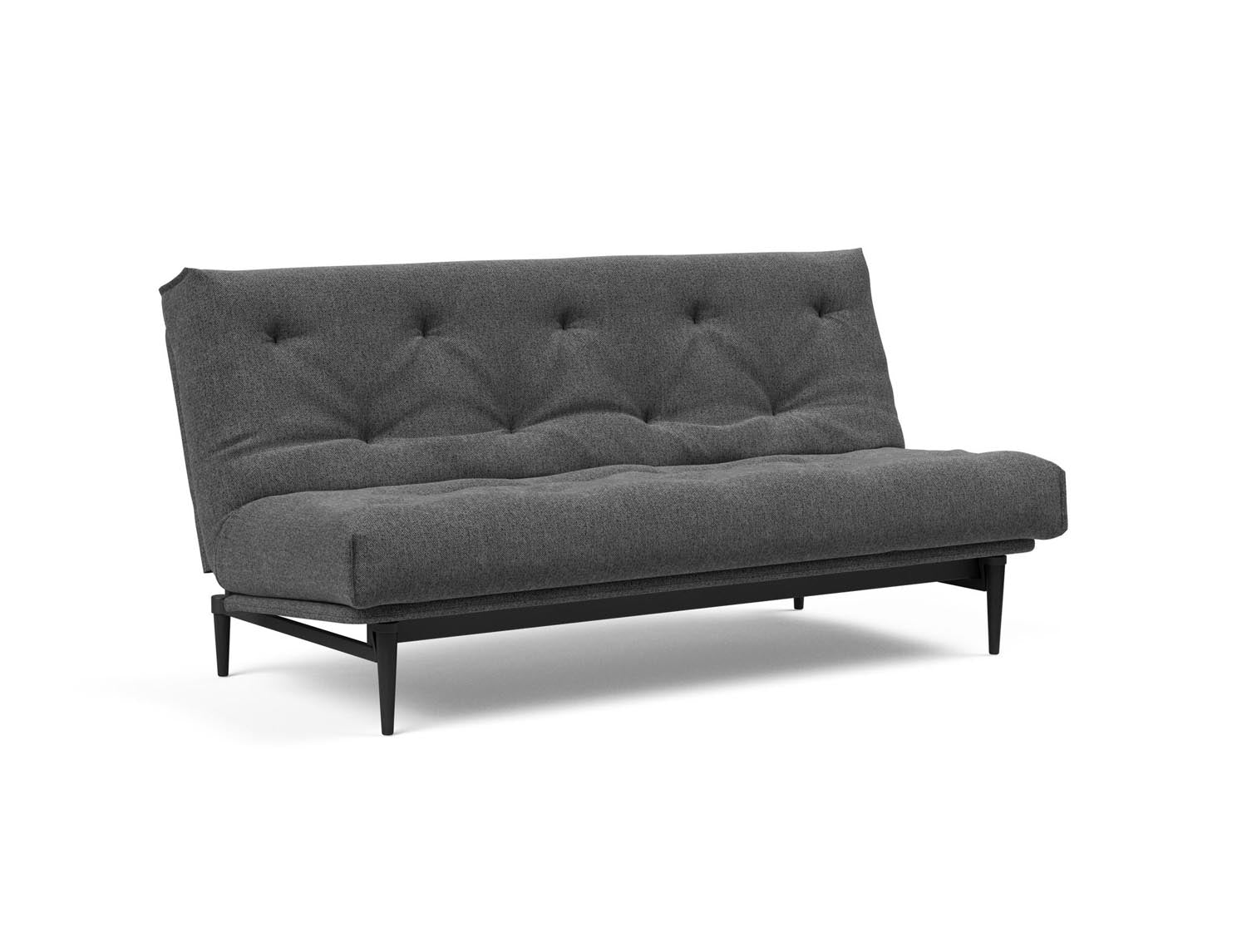 Entdecken Sie das Colpus Bettsofa 140 in Nordic Eiche schwarz – stilvolles Design trifft auf multifunktionalen Komfort für Ihr Zuhause.