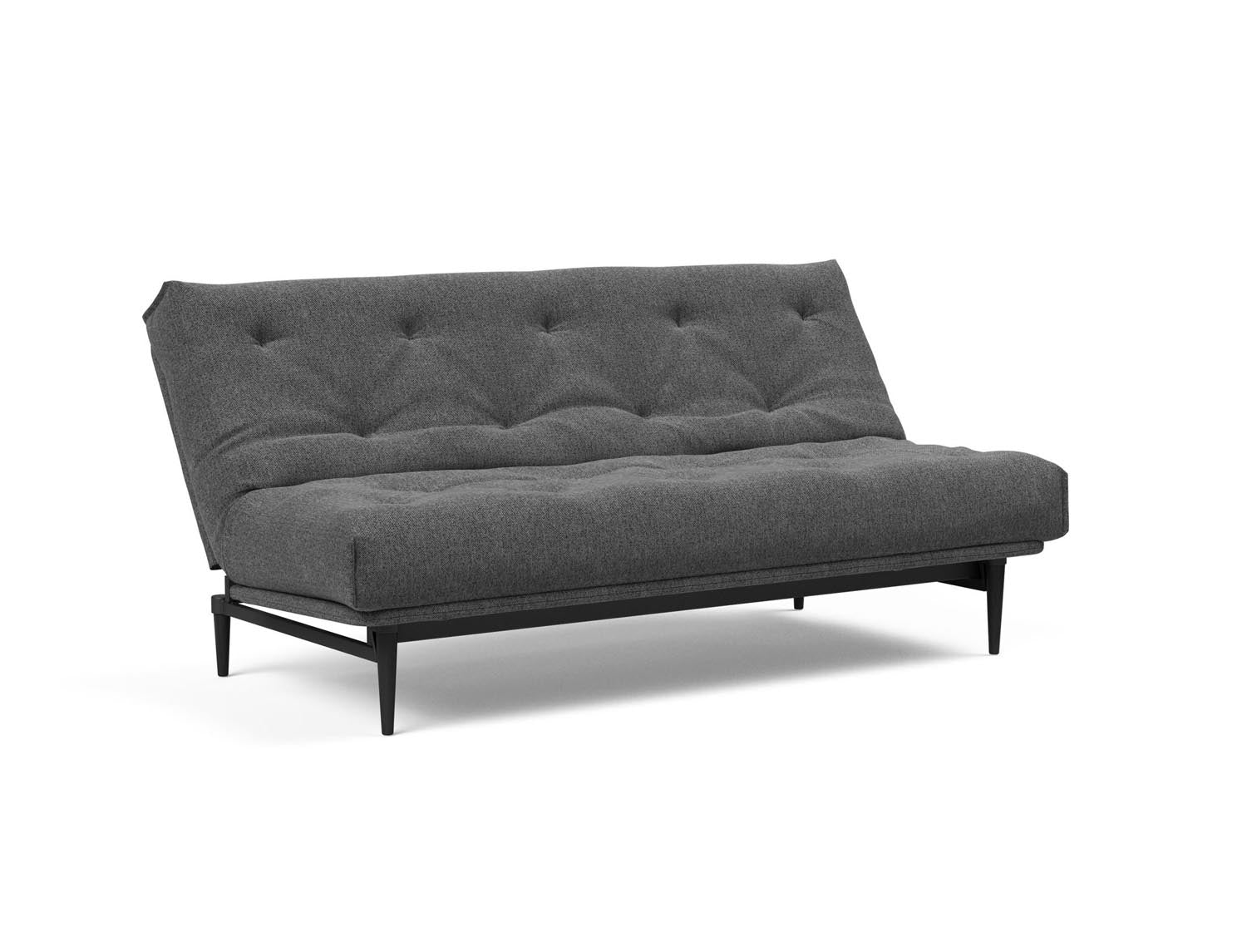 Entdecken Sie das Colpus Bettsofa 140 in Nordic Eiche schwarz – stilvolles Design trifft auf multifunktionalen Komfort für Ihr Zuhause.