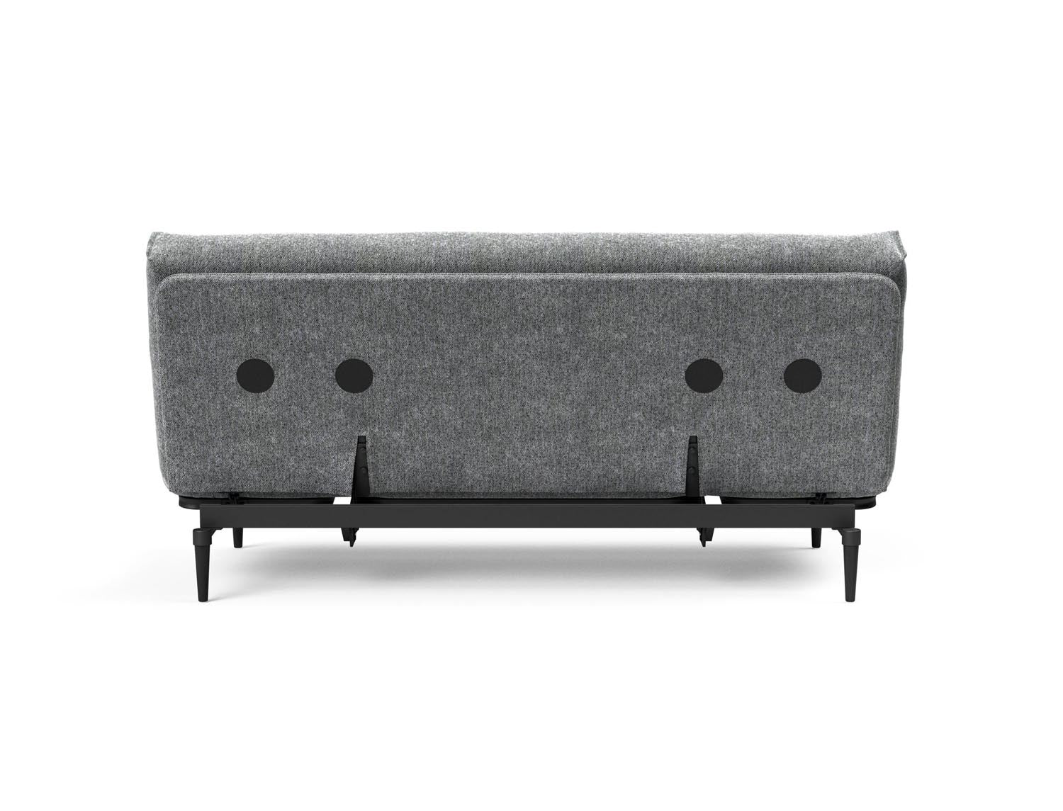 Entdecken Sie das Colpus Bettsofa 140 in Nordic Eiche schwarz von Innovation Living – perfekter Komfort und modernes Design für Ihr Zuhause.