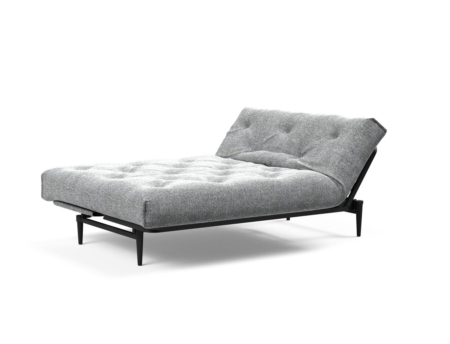 Erleben Sie das Colpus Bettsofa 140 in Nordic Eiche schwarz von Innovation Living – stilvolles Design, langlebige Materialien und vielseitige Schlafoptionen.