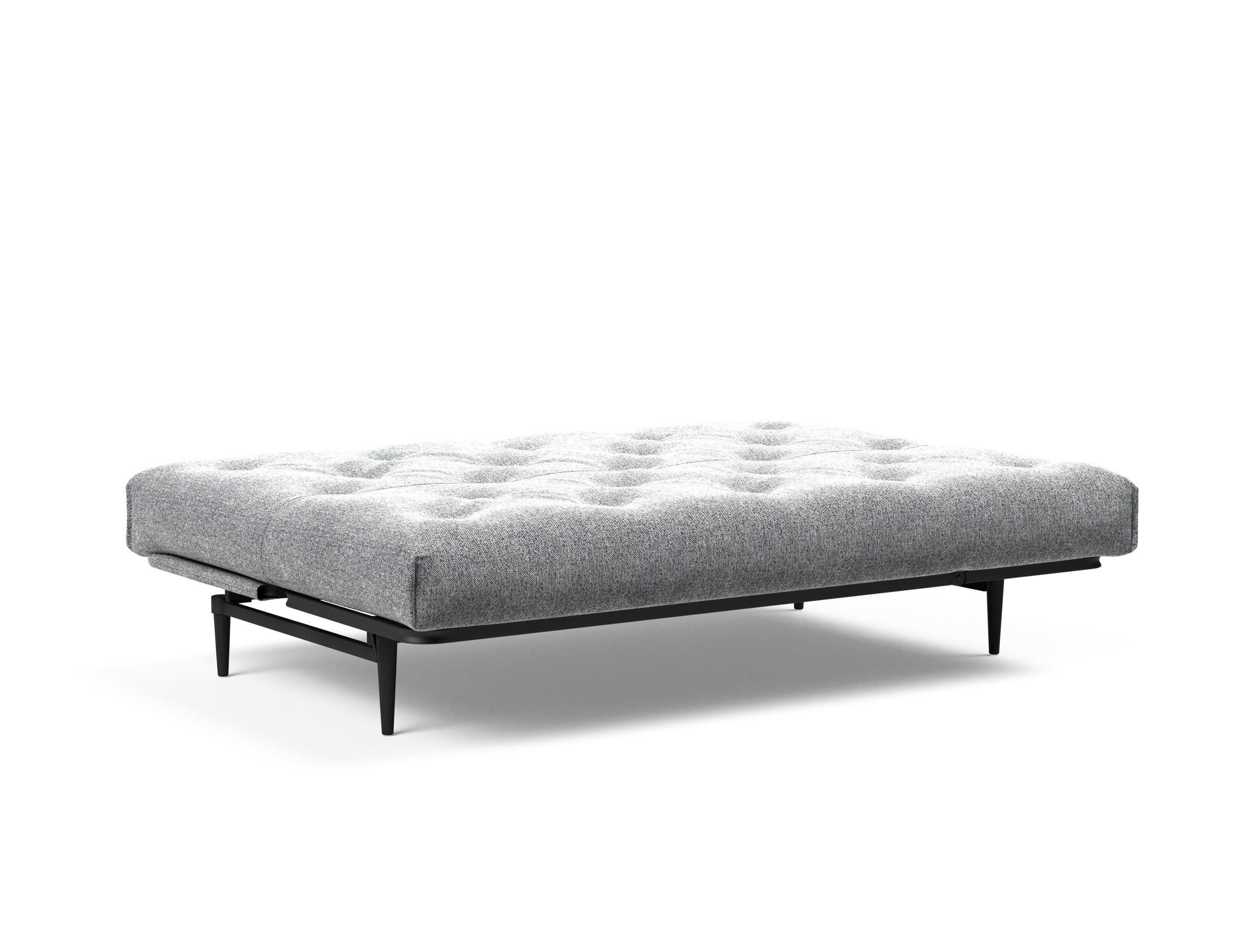 Entdecken Sie das Colpus Bettsofa 140 in Nordic Eiche schwarz von Innovation Living – modernes Design, hohe Funktionalität und individuellen Schlafkomfort.