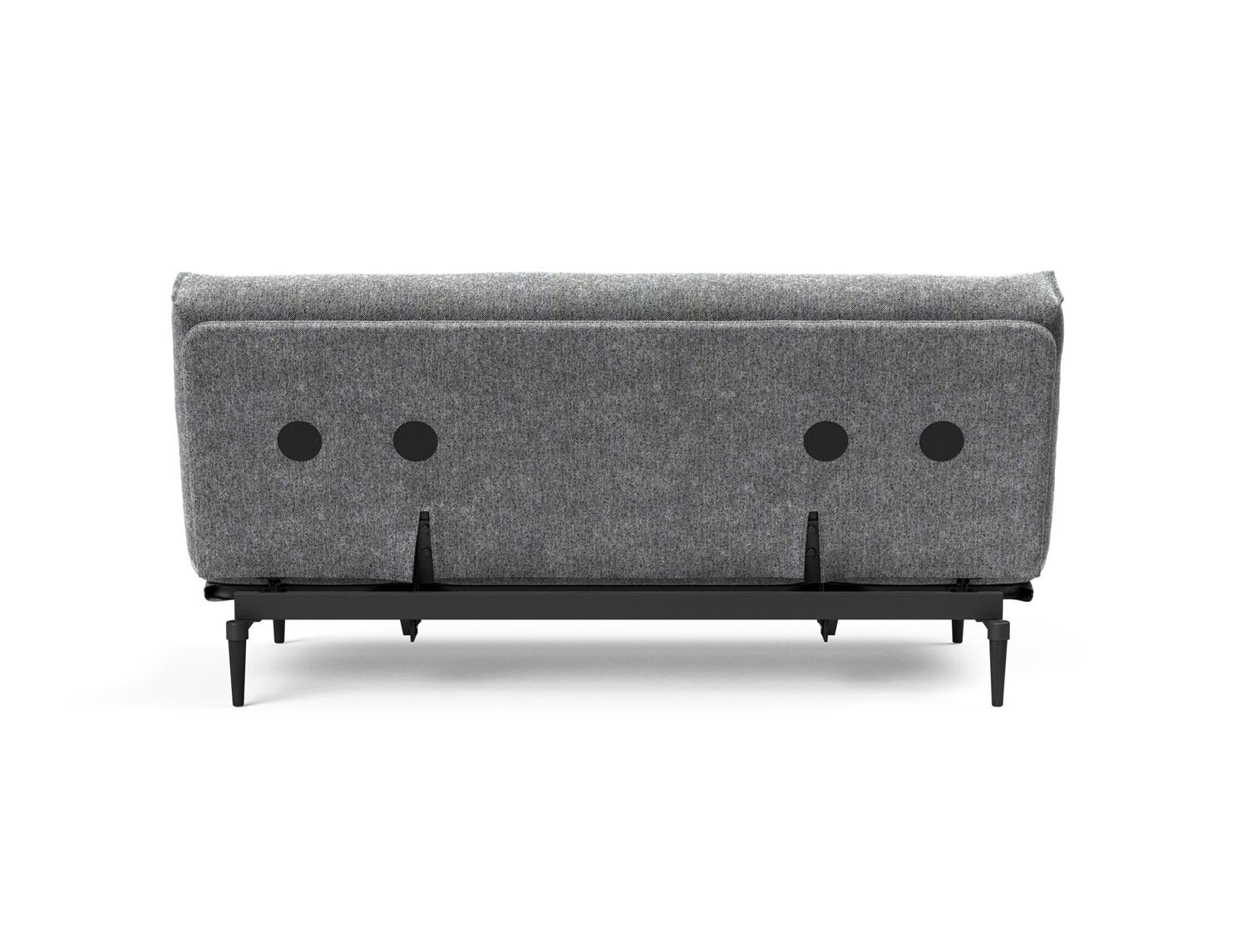 Entdecken Sie das Colpus Bettsofa 140 in Nordic Eiche schwarz – stilvolles Design trifft auf multifunktionalen Komfort für Ihr Zuhause.