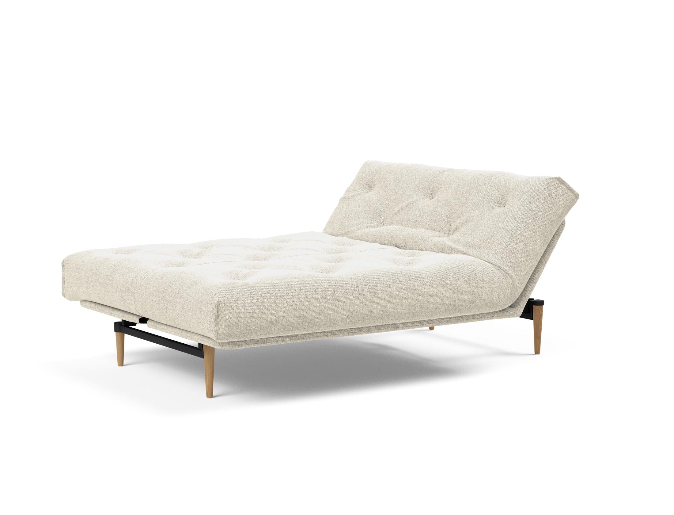 Entdecken Sie das Colpus Bettsofa 140 Nordic: Elegantes Design, weiche Federkernmatratze und abnehmbarer Bezug für optimalen Komfort und Langlebigkeit.