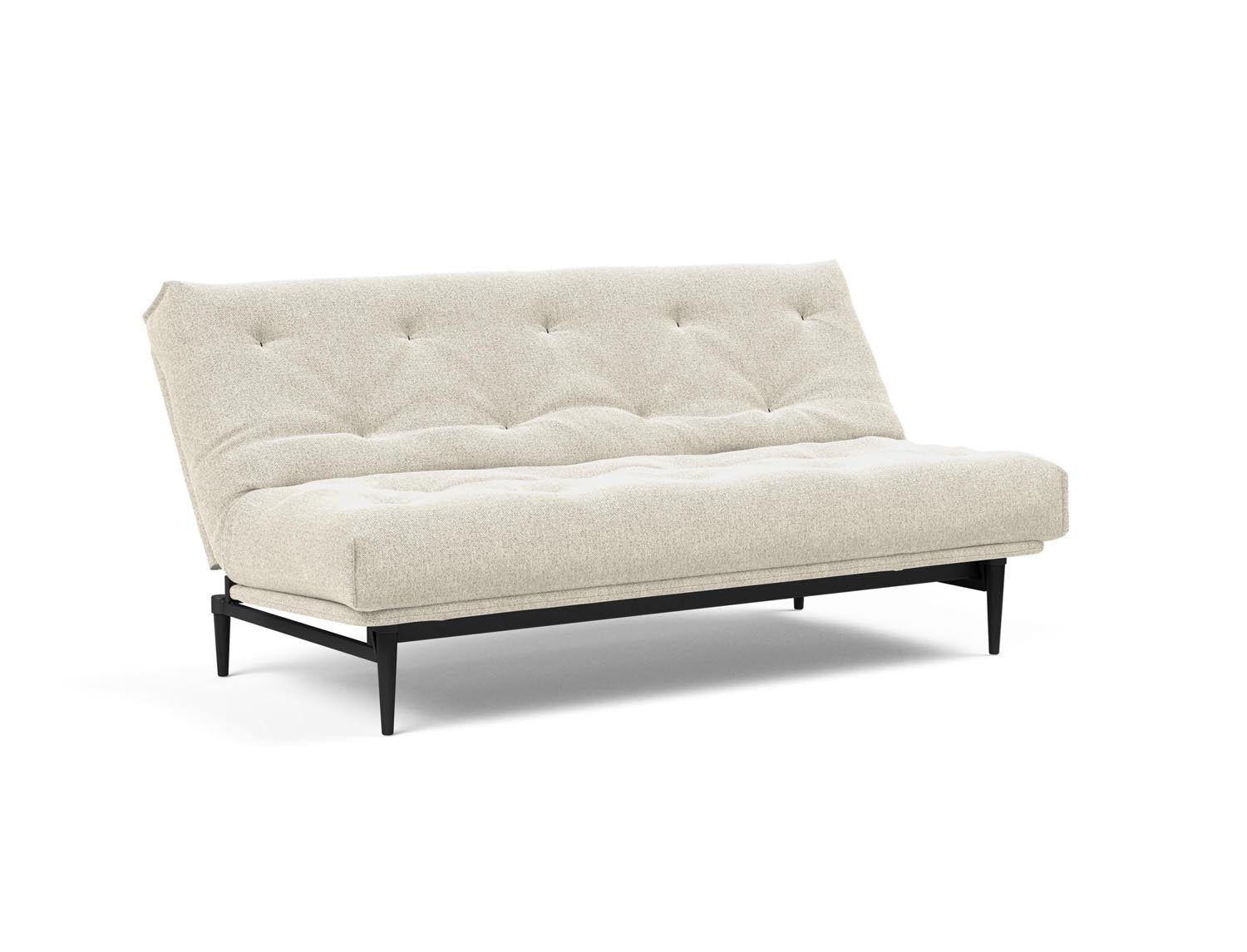 Entdecken Sie das Colpus Bettsofa 140 in Nordic Eiche schwarz – stilvolles Design trifft auf multifunktionalen Komfort für Ihr Zuhause.