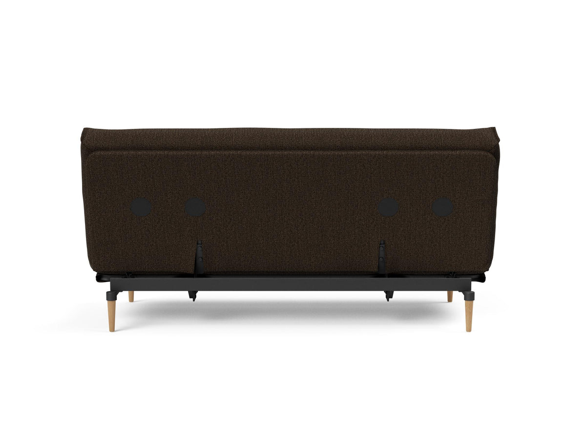 Colpus Bettsofa 140 Nordic mit Gestellbezug Soft Spring in 358 Taura Chocco präsentiert im Onlineshop von KAQTU Design AG. Bettsofa ist von Innovation Living