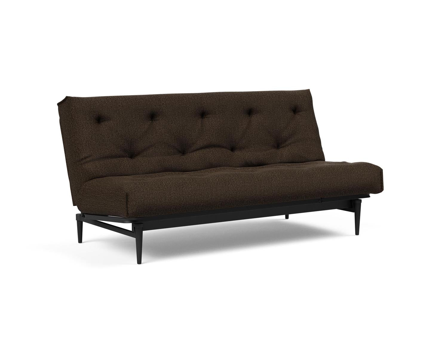 Entdecken Sie das Colpus Bettsofa 140 in Nordic Eiche schwarz von Innovation Living – perfekter Komfort und modernes Design für Ihr Zuhause.