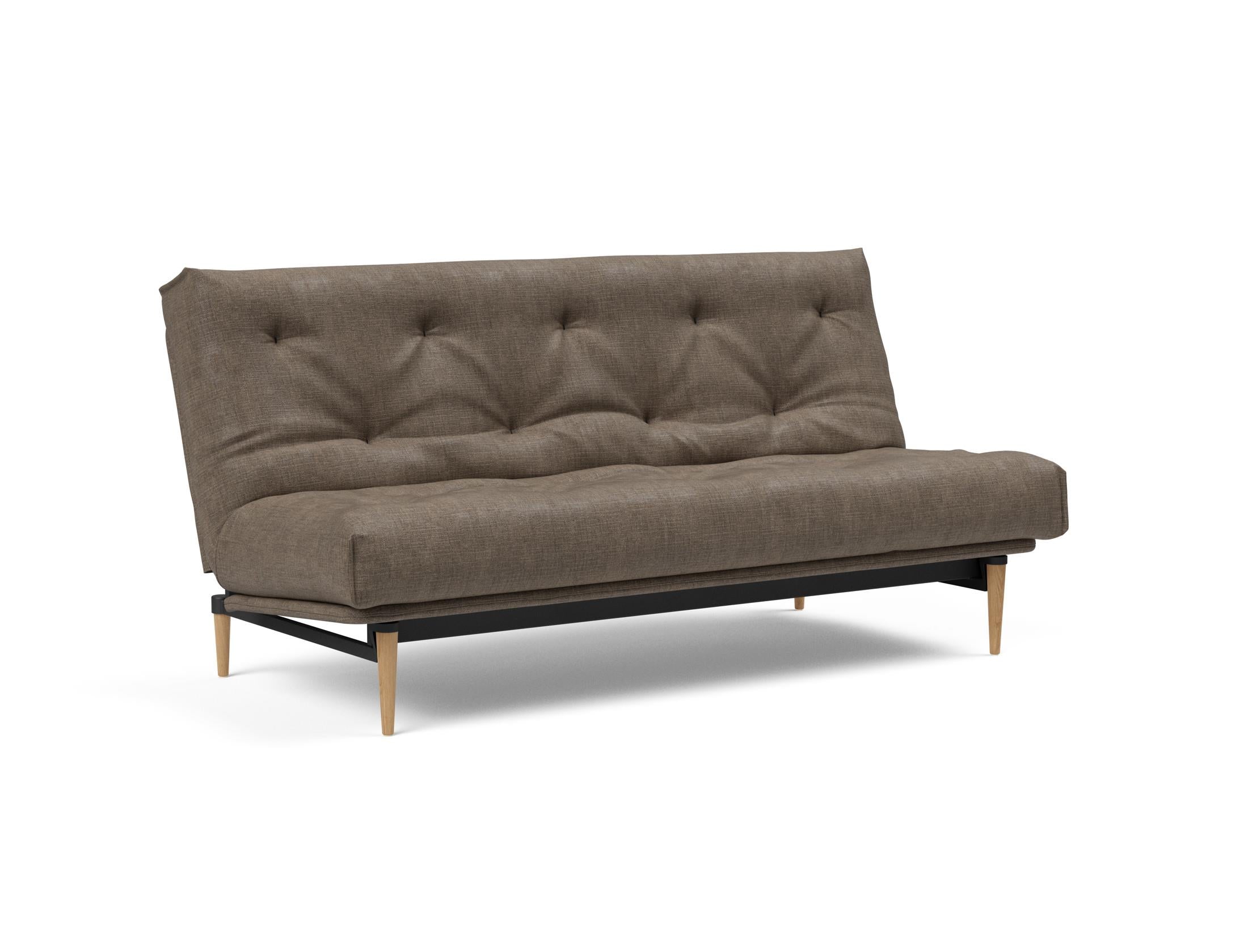 Erleben Sie das Colpus Bettsofa 140 Nordic: Stilvolles Möbelstück mit Soft Spring Matratze und praktischem, abnehmbarem Bezug für höchsten Komfort.