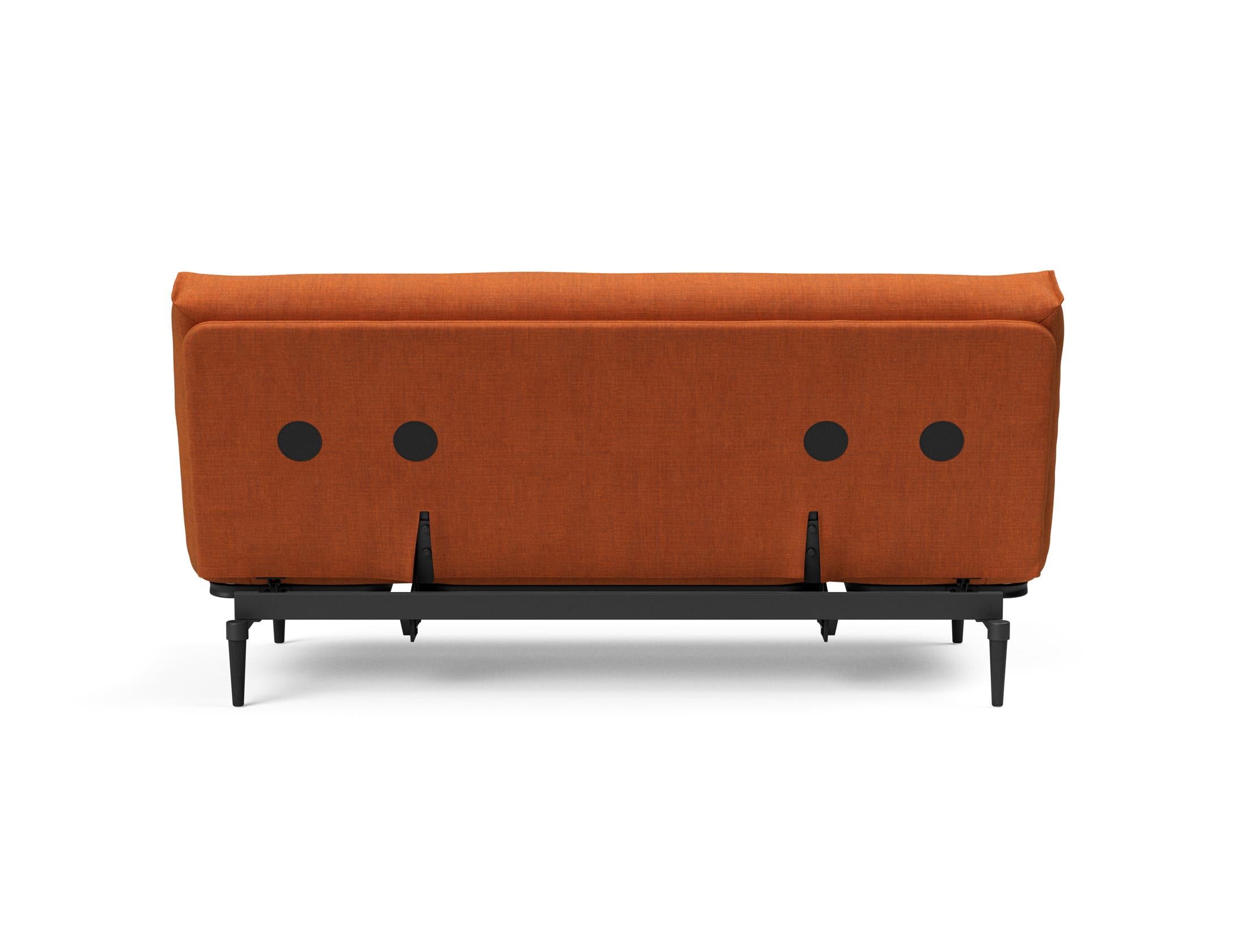 Entdecken Sie das Colpus Bettsofa 140 in Nordic Eiche schwarz von Innovation Living – perfekter Komfort und modernes Design für Ihr Zuhause.