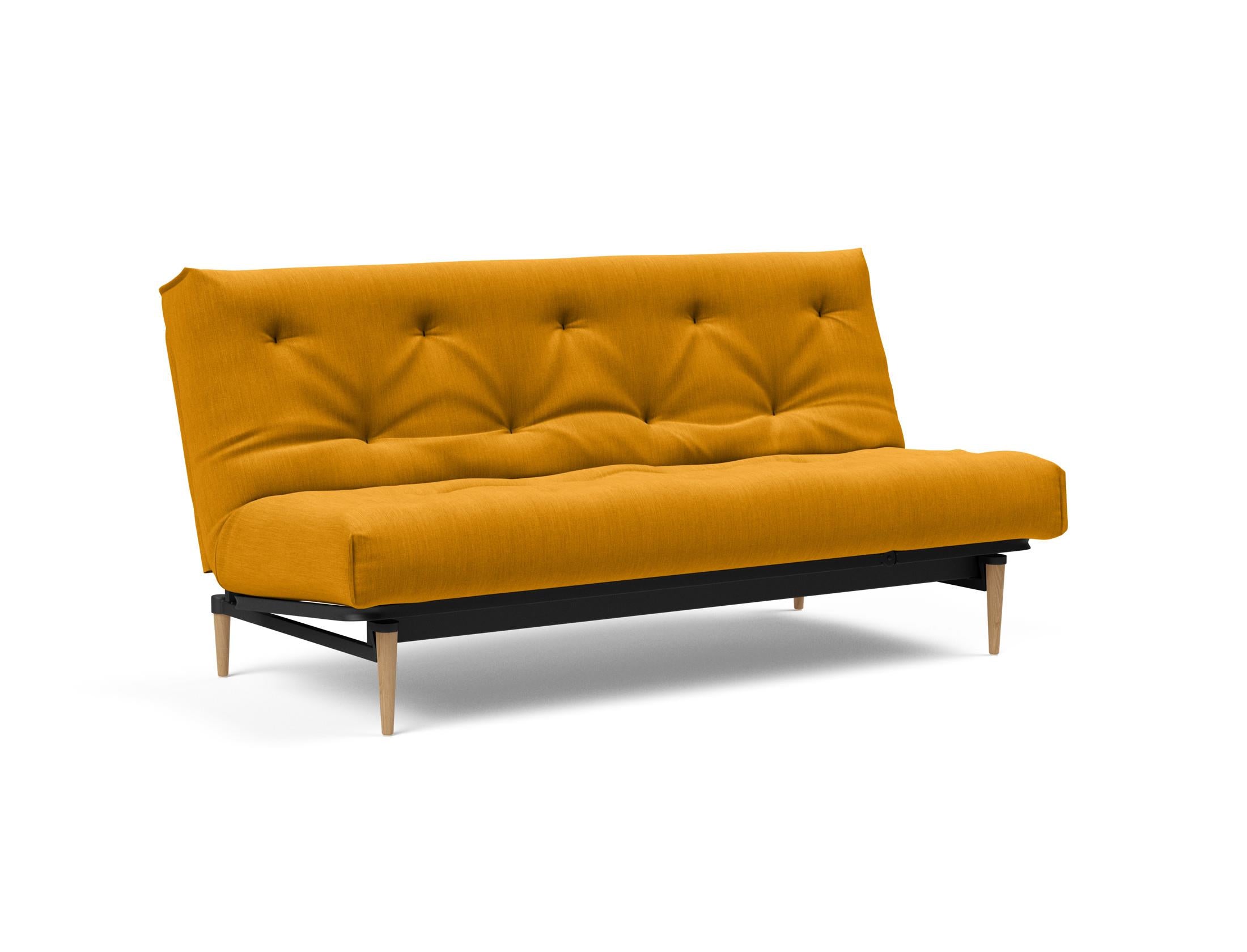 Erleben Sie das Colpus Bettsofa 140 Nordic Soft Spring von Innovation Living – modern, funktional und ideal für gemütliche Schlafmomente.