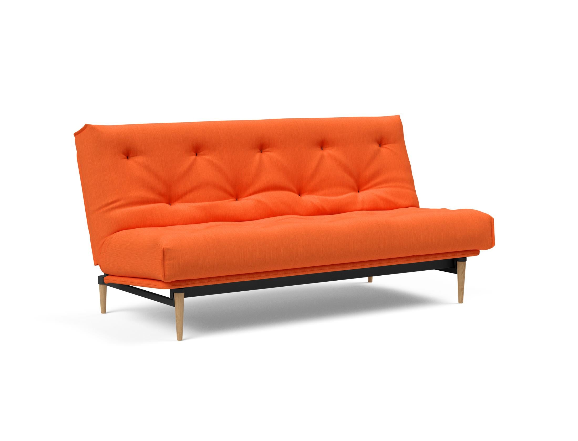 Erleben Sie das Colpus Bettsofa 140 Nordic: Stilvolles Möbelstück mit Soft Spring Matratze und praktischem, abnehmbarem Bezug für höchsten Komfort.