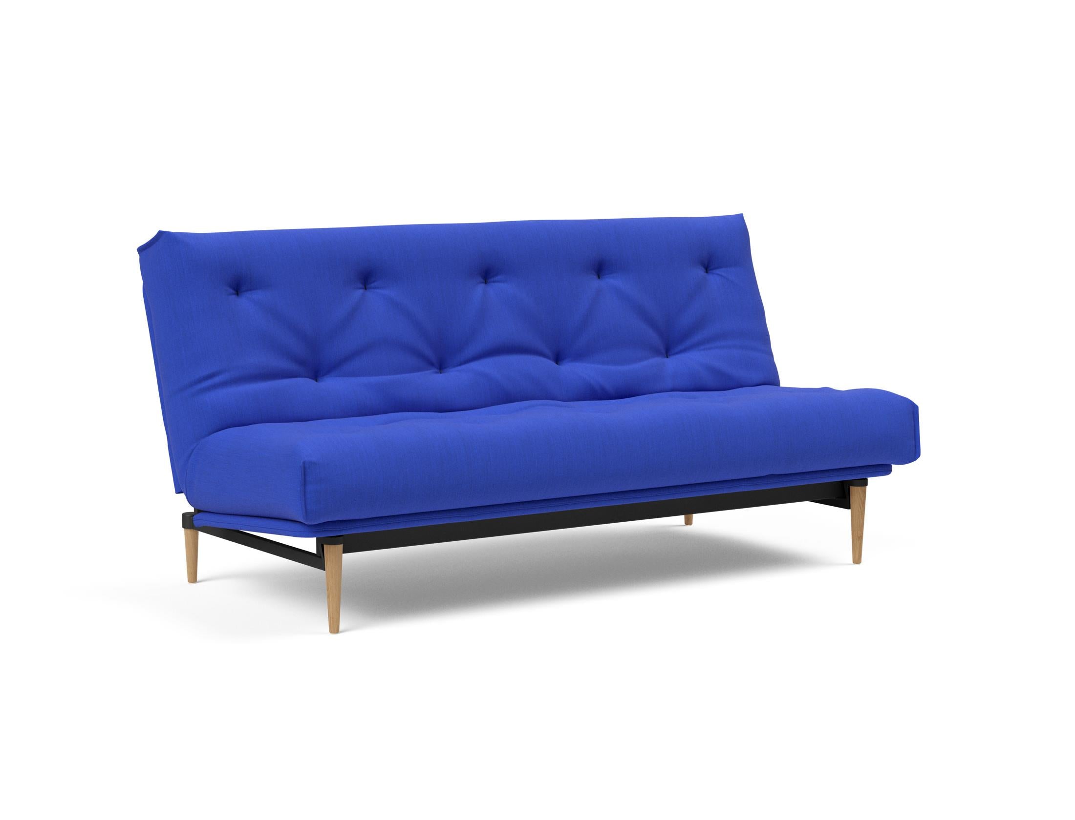 Erleben Sie das Colpus Bettsofa 140 Nordic: Stilvolles Möbelstück mit Soft Spring Matratze und praktischem, abnehmbarem Bezug für höchsten Komfort.