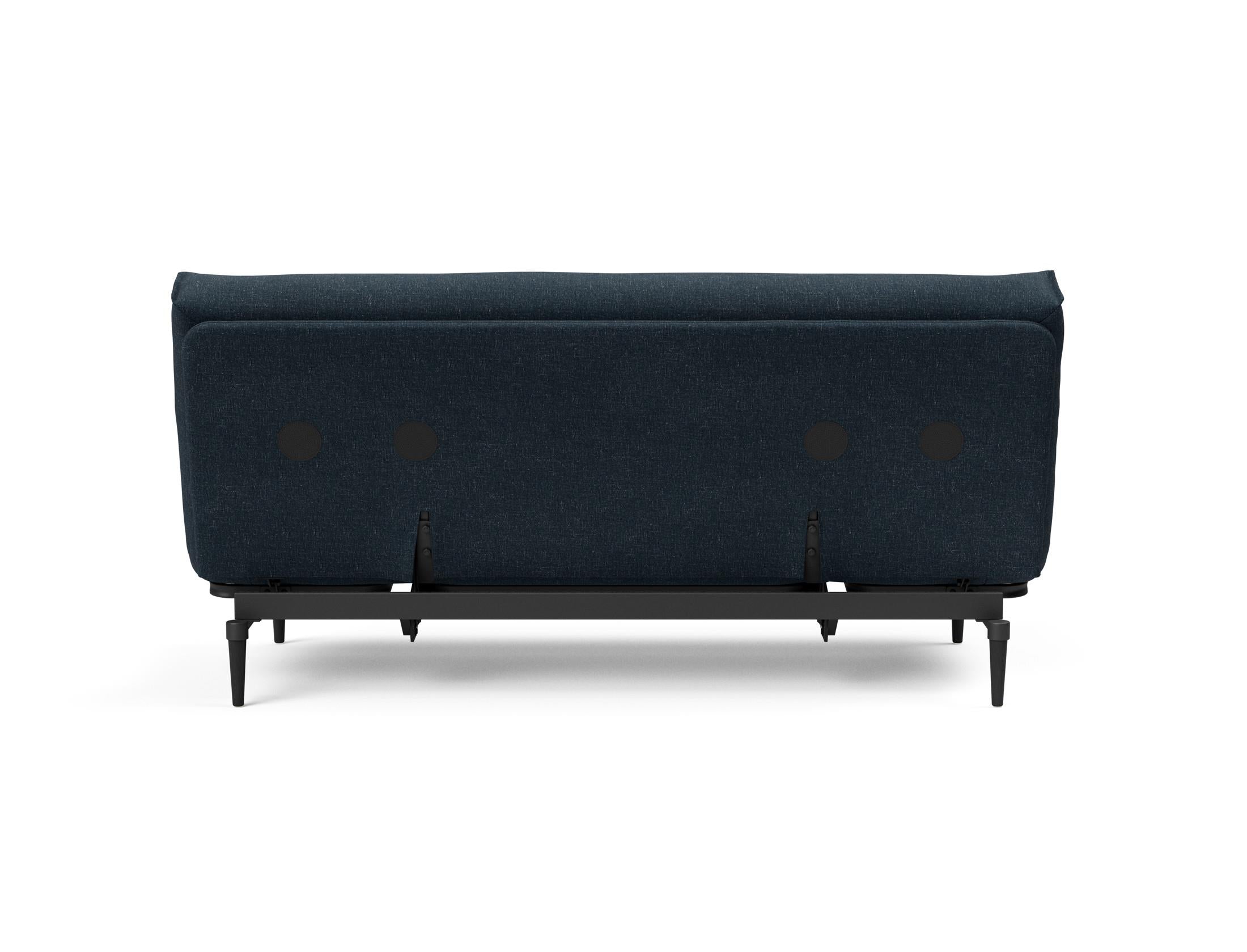 Entdecken Sie das Colpus Bettsofa 140 in Nordic Eiche schwarz von Innovation Living – perfekter Komfort und modernes Design für Ihr Zuhause.