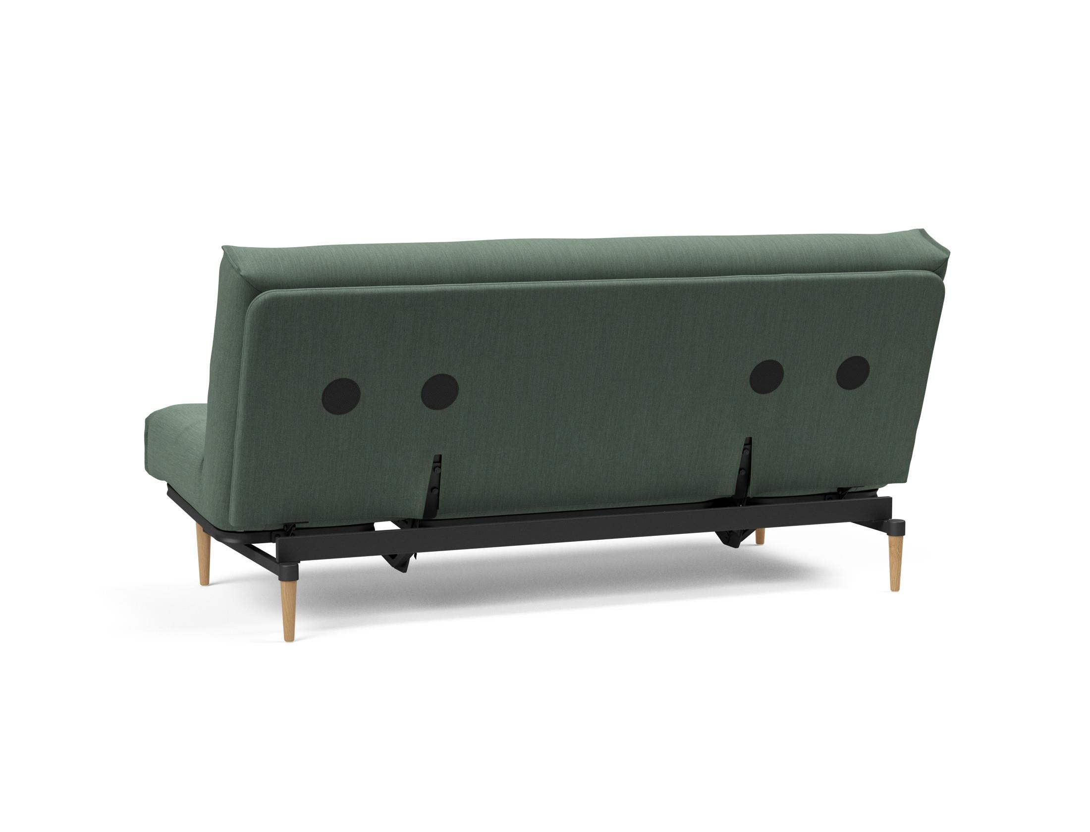 Erleben Sie das Colpus Bettsofa 140 Nordic Soft Spring von Innovation Living – modernes Design trifft auf höchsten Schlafkomfort und Funktionalität.