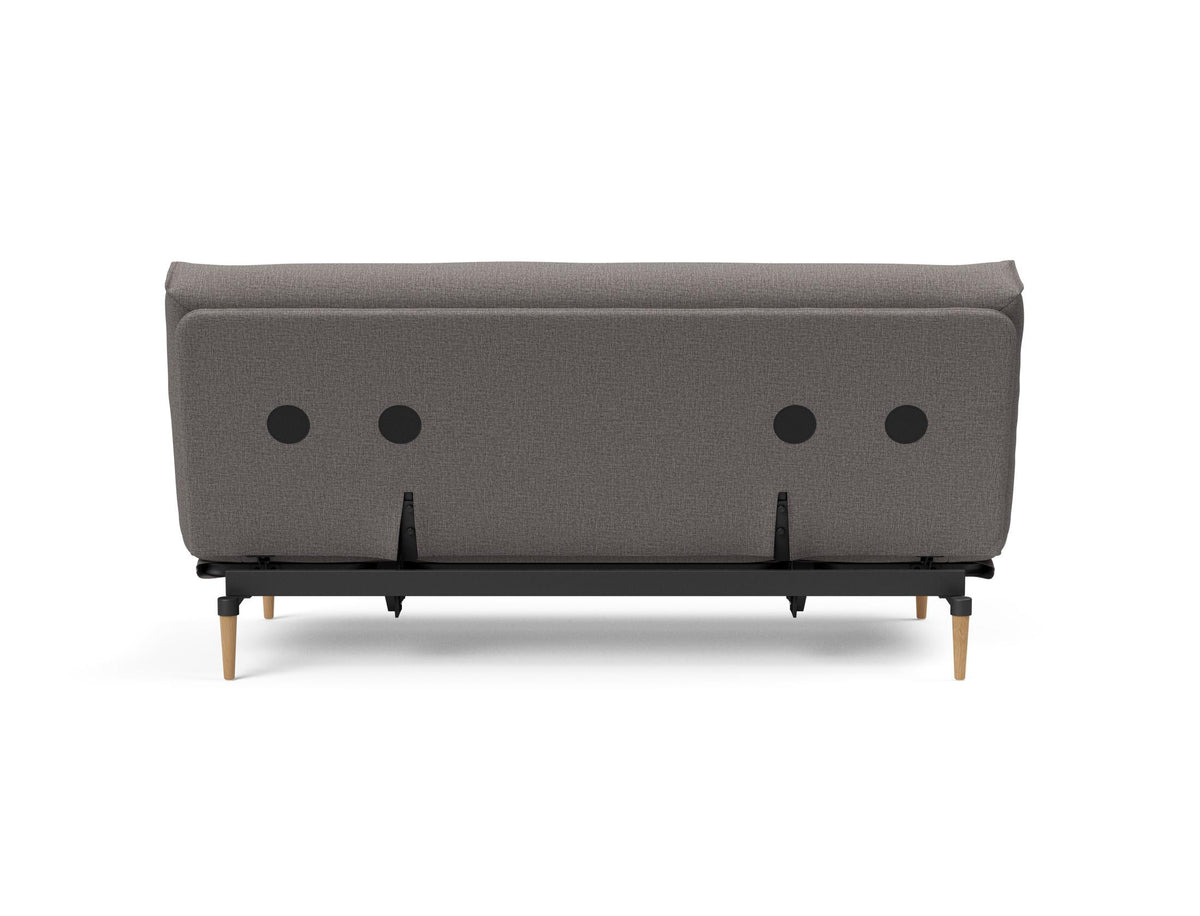 Colpus Bettsofa 140 Nordic mit Gestellbezug Soft Spring in 521 Mixed Dance Grey präsentiert im Onlineshop von KAQTU Design AG. Bettsofa ist von Innovation Living