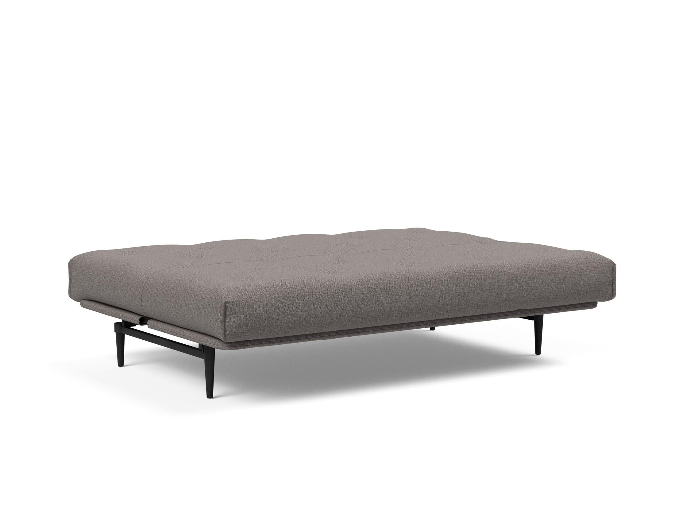 Entdecken Sie das Colpus Bettsofa 140 in Nordic Eiche schwarz – stilvolles Design trifft auf multifunktionalen Komfort für Ihr Zuhause.