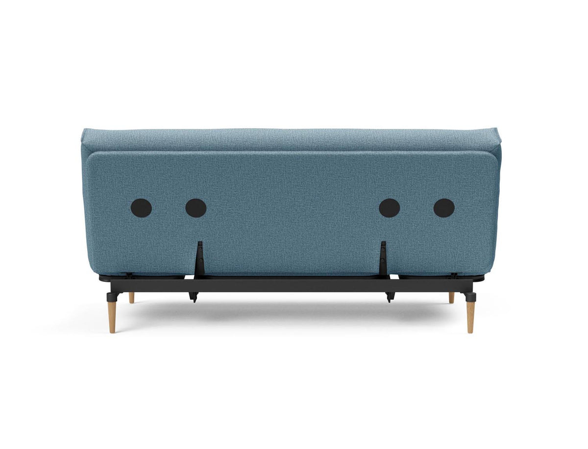 Colpus Bettsofa 140 Nordic Soft Spring in 525 Mixed Dance Light Blue präsentiert im Onlineshop von KAQTU Design AG. Bettsofa ist von Innovation Living