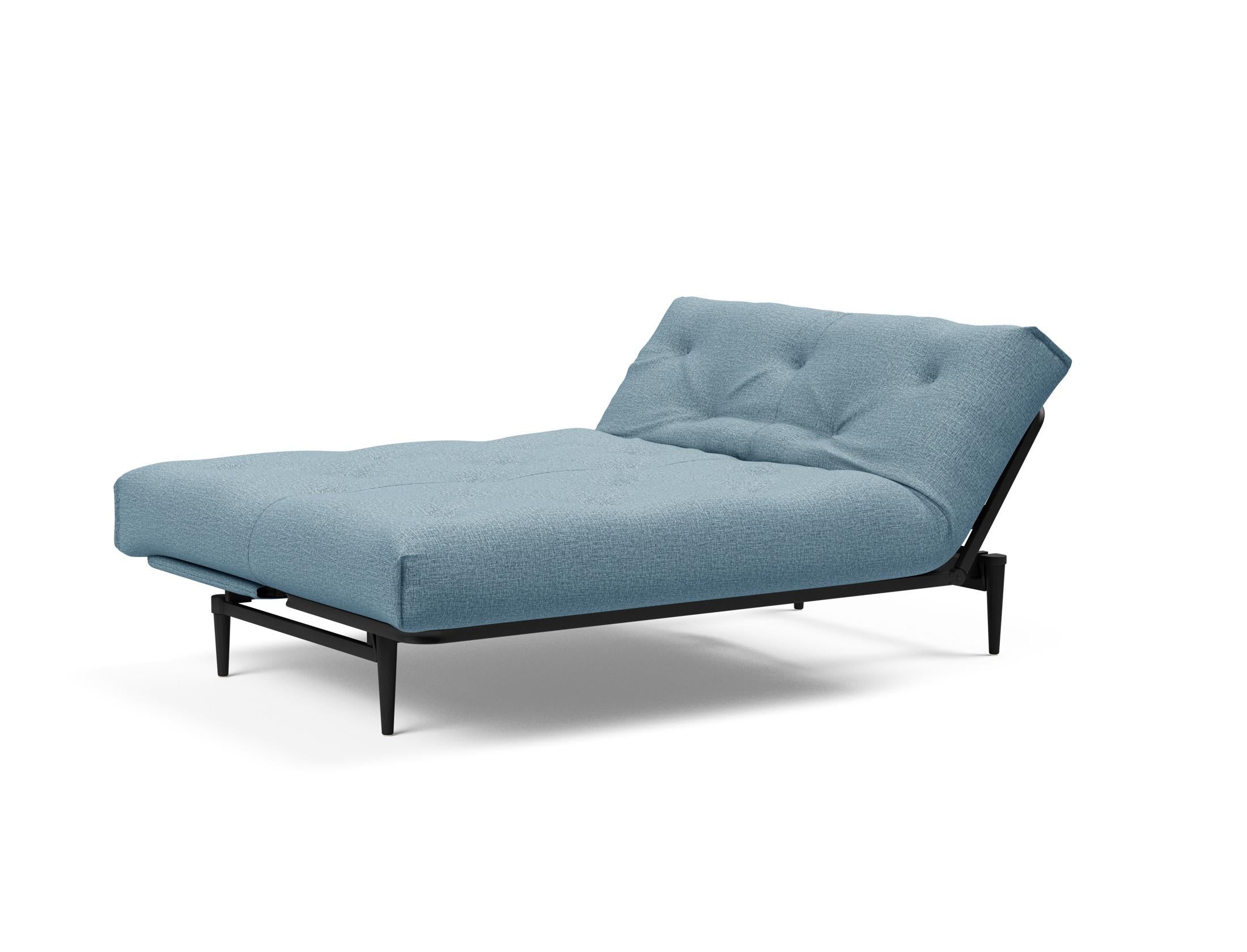 Entdecken Sie das Colpus Bettsofa 140 in Nordic Eiche schwarz von Innovation Living – modernes Design, hohe Funktionalität und optimaler Schlafkomfort für Ihr Zuhause.