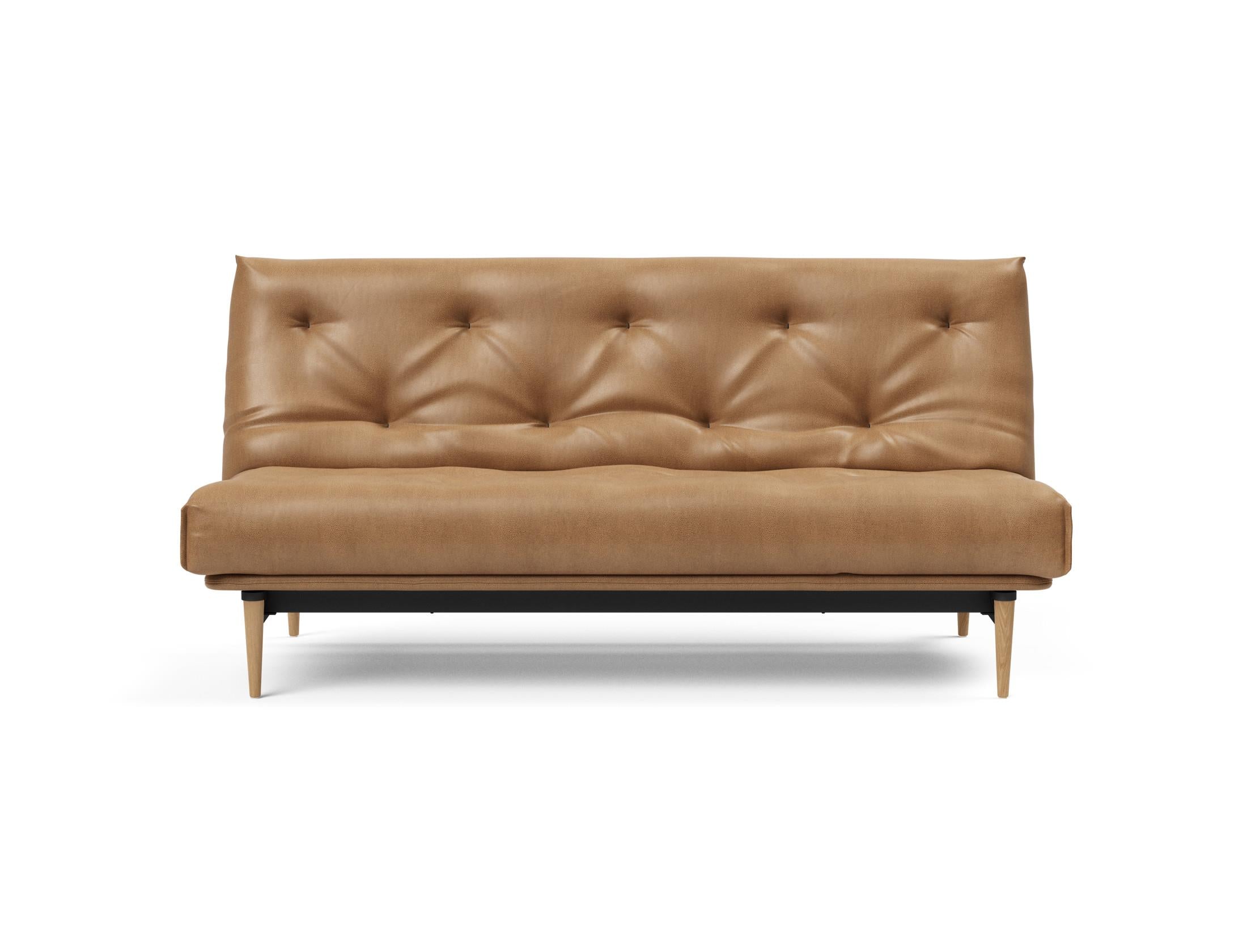 Colpus Bettsofa 140 Nordic mit Gestellbezug Soft Spring