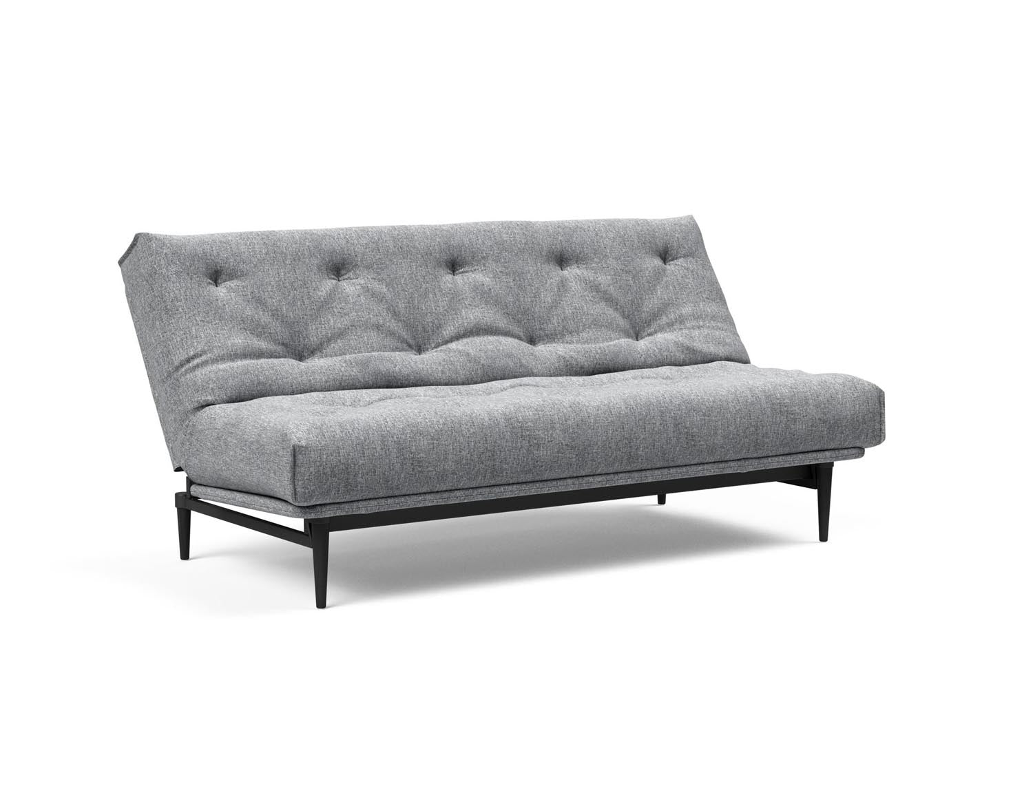 Entdecken Sie das stilvolle Colpus Bettsofa 140 in Nordic Eiche schwarz – vereint Komfort und Funktionalität mit einer hochwertigen Soft Spring Matratze.