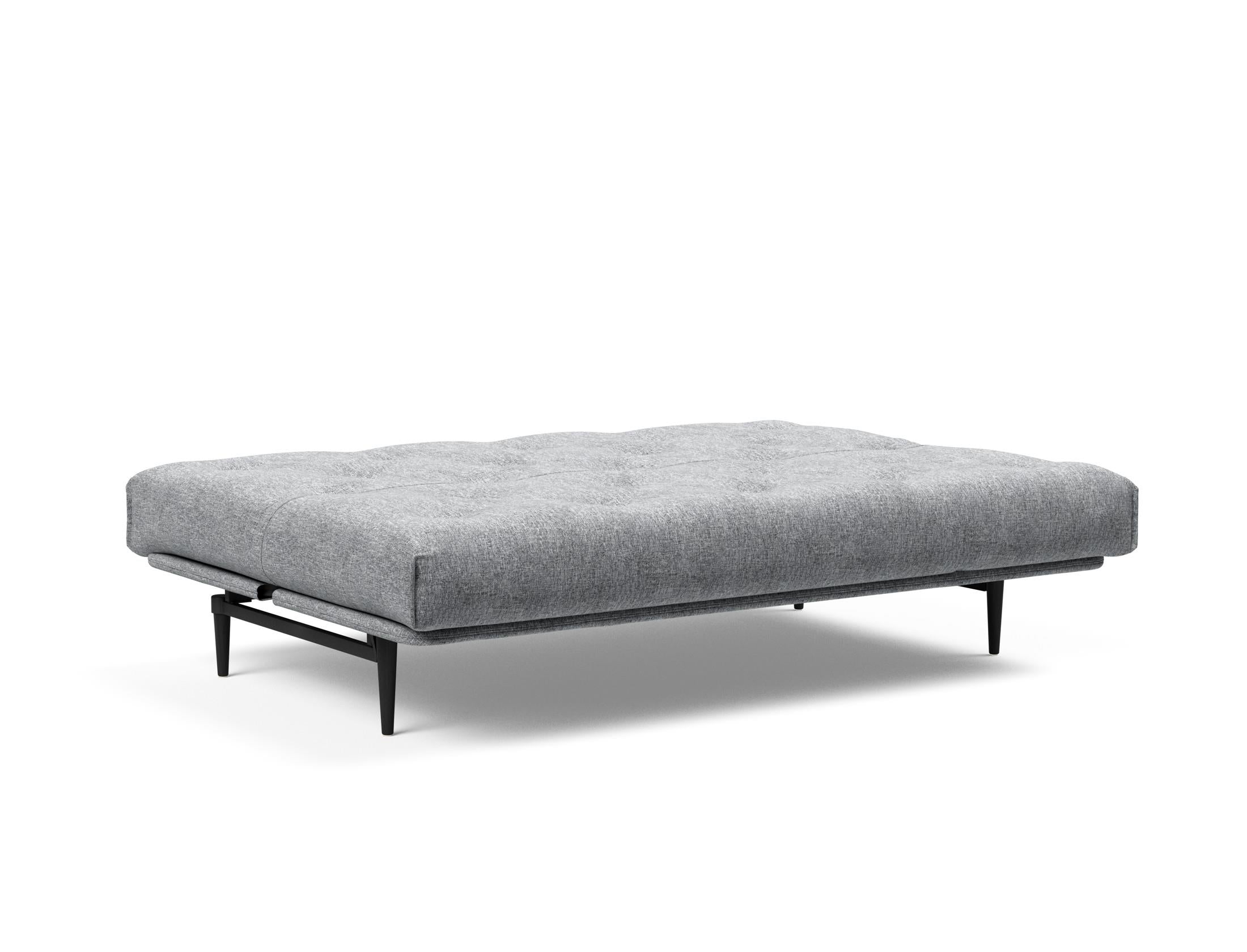 Entdecken Sie das Colpus Bettsofa 140 in Nordic Eiche schwarz – stilvolles Design trifft auf multifunktionalen Komfort für Ihr Zuhause.