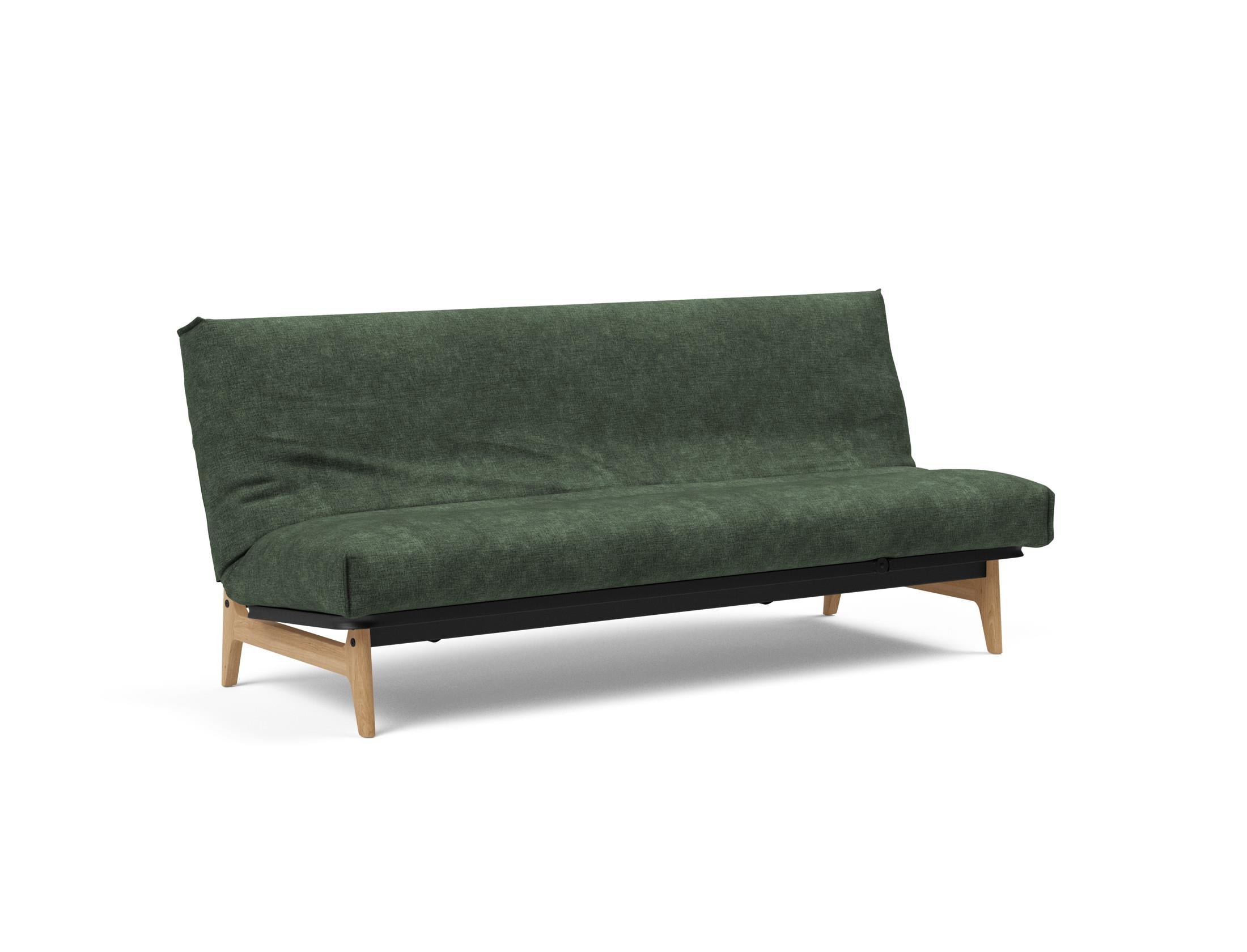 Erleben Sie das Aslak 120 Bettsofa Nordic Cover Soft Spring von Innovation Living – eine perfekte Kombination aus modernem Stil und optimalem Schlafkomfort.