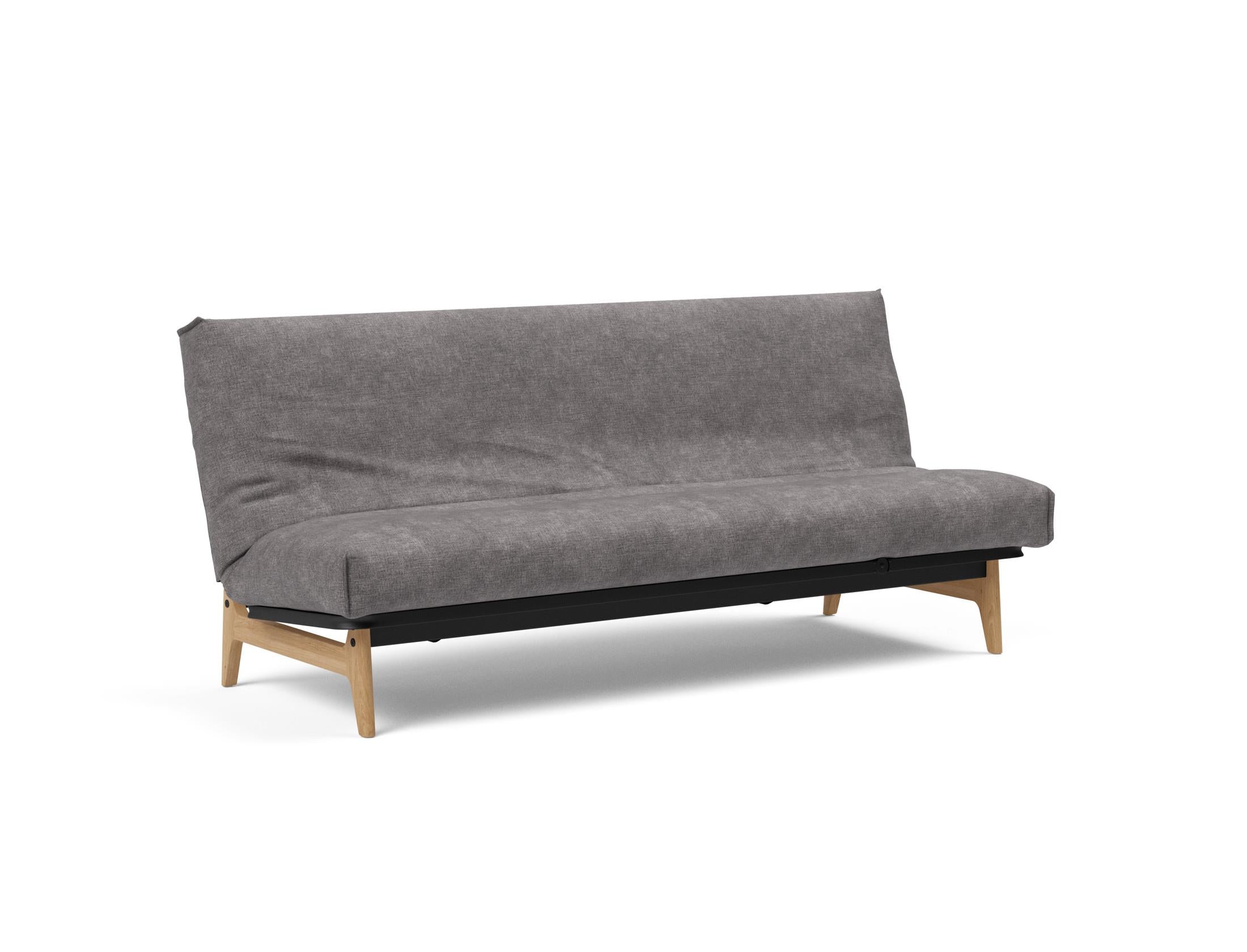Entdecken Sie das Aslak 120 Bettsofa Nordic Cover Soft Spring von Innovation Living – stilvolles Design trifft auf höchsten Schlafkomfort für Ihr Zuhause.