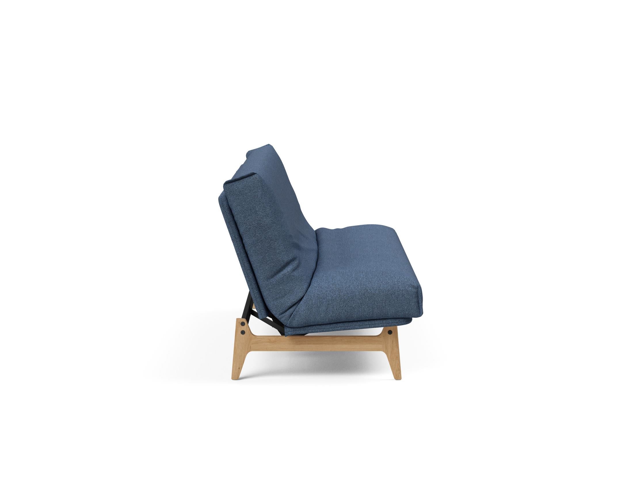 Entdecken Sie das Aslak 120 Bettsofa Nordic Cover Soft Spring von Innovation Living – stilvolles Design trifft auf höchsten Schlafkomfort für Ihr Zuhause.