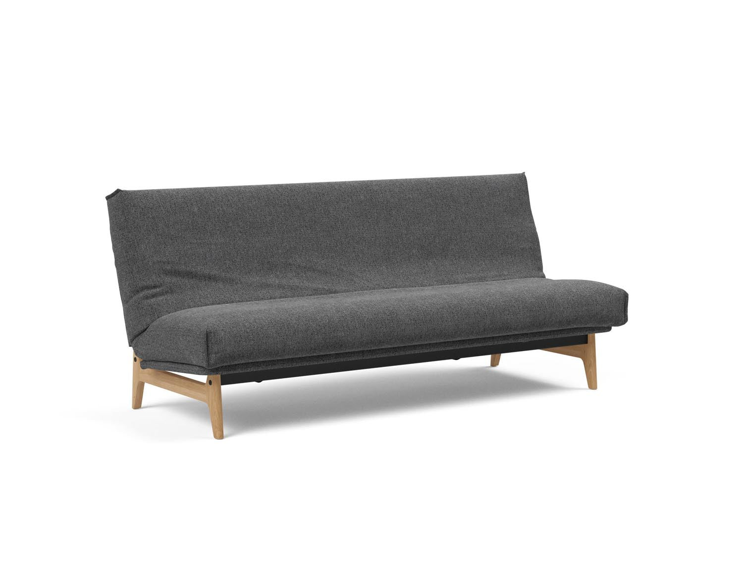 Erleben Sie das Aslak 120 Bettsofa Nordic Cover: skandinavische Eleganz, weiche Soft Spring-Matratze und umweltfreundliche Langlebigkeit.
