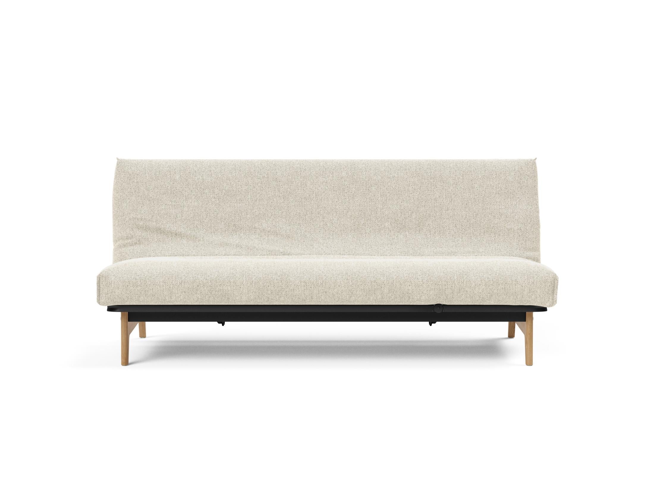 Entdecken Sie das Aslak 120 Bettsofa Nordic Cover Soft Spring von Innovation Living – stilvolles Design trifft auf höchsten Schlafkomfort für Ihr Zuhause.