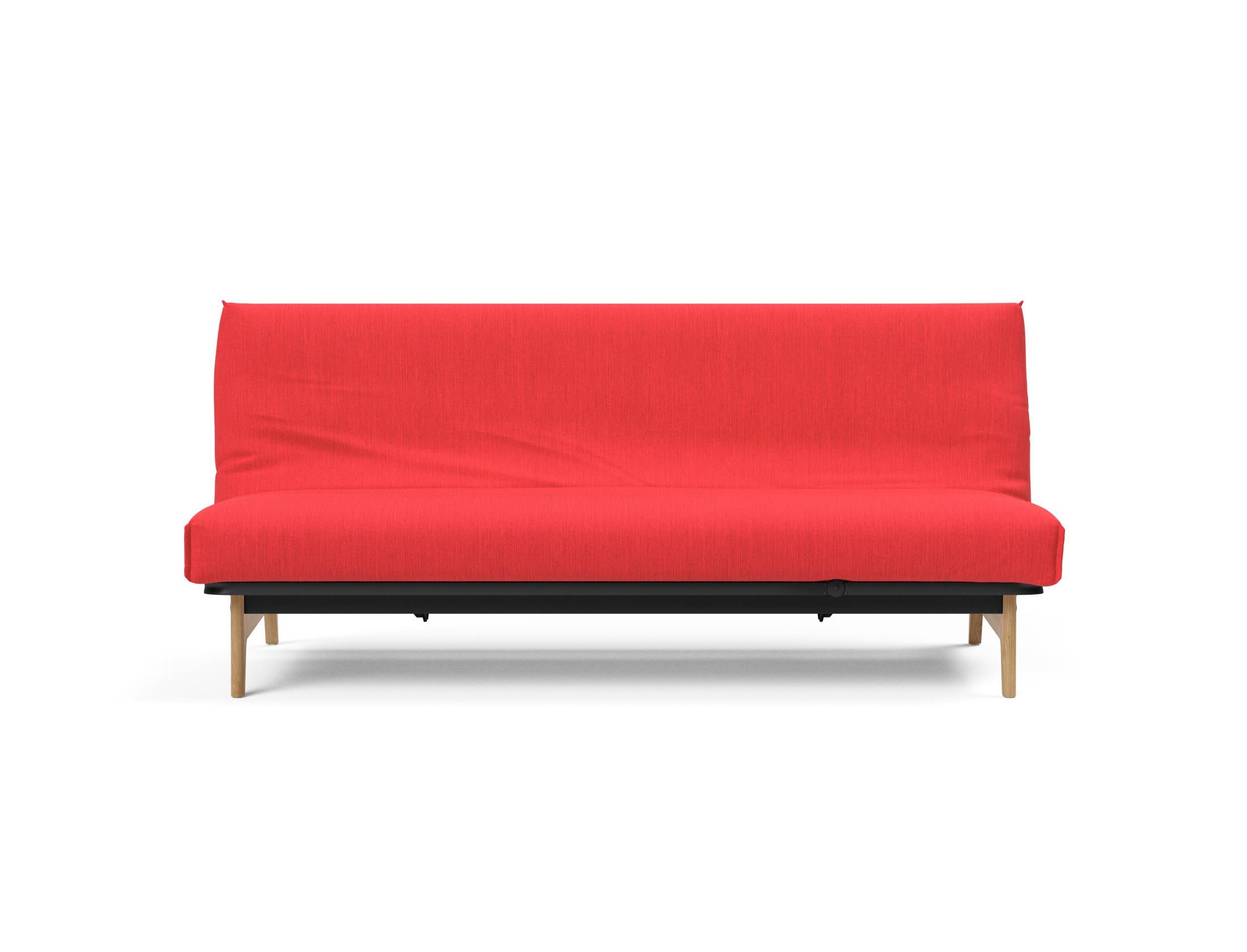 Entdecken Sie das Aslak 120 Bettsofa Nordic Cover Soft Spring von Innovation Living – stilvolles Design trifft auf höchsten Schlafkomfort.