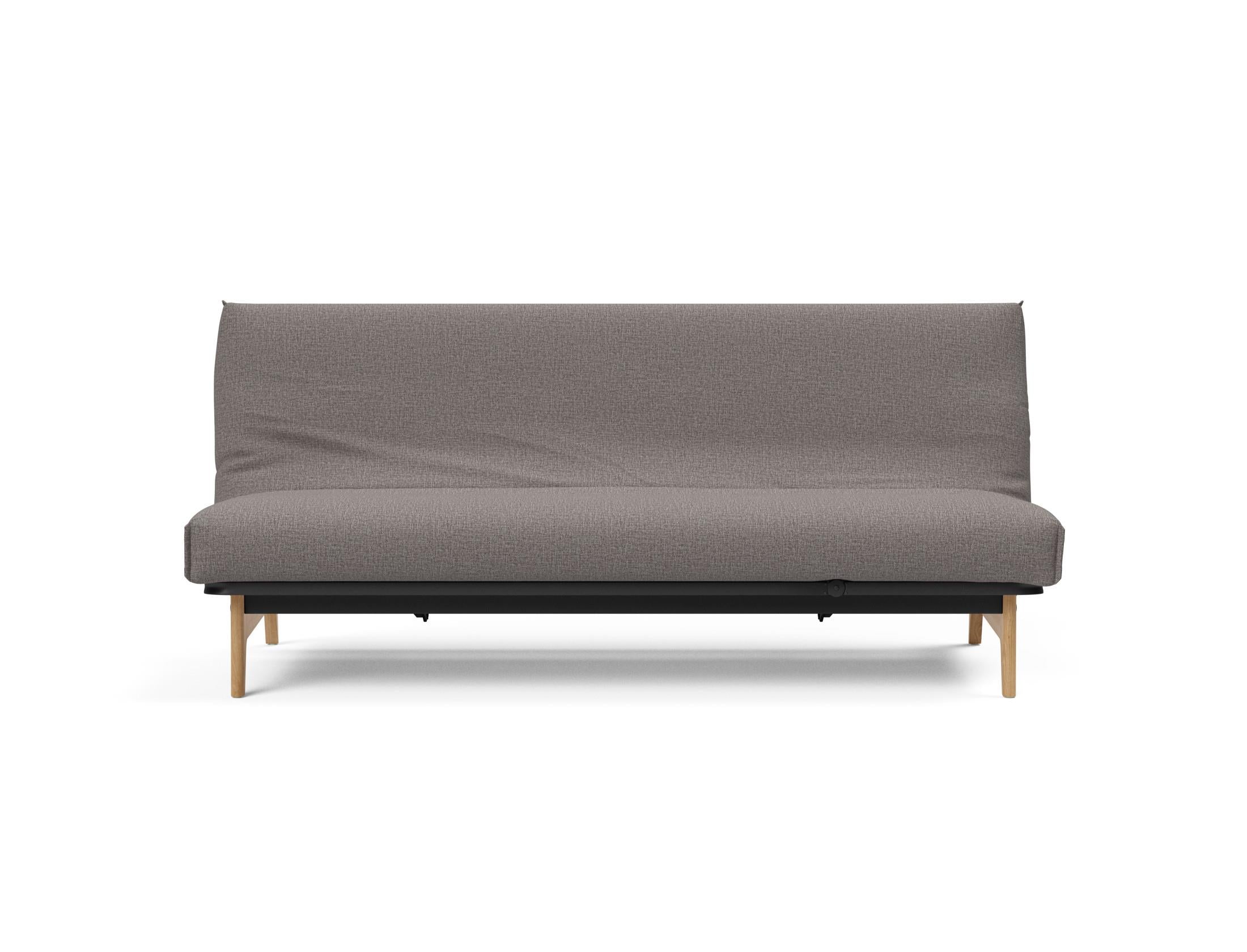 Entdecken Sie das Aslak 120 Bettsofa Nordic Cover Soft Spring von Innovation Living – stilvolles Design trifft auf höchsten Schlafkomfort.