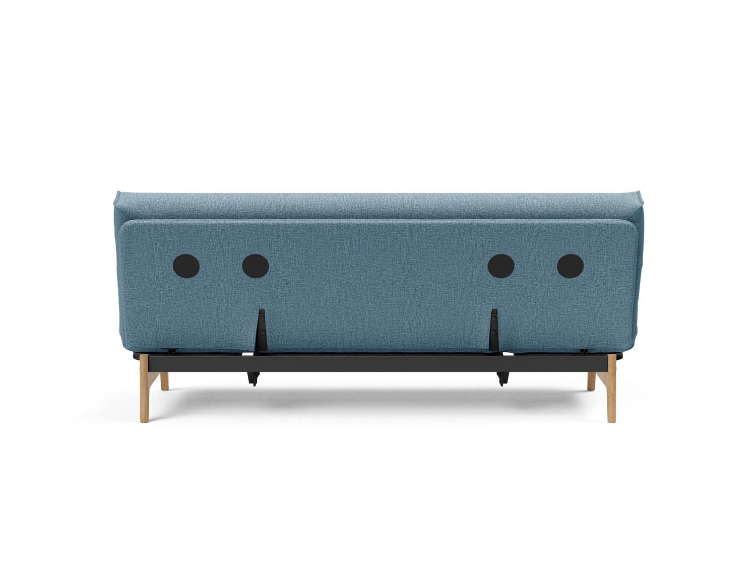 Entdecken Sie das Aslak 120 Bettsofa Nordic Cover Soft Spring von Innovation Living – stilvolles Design trifft auf höchsten Schlafkomfort.