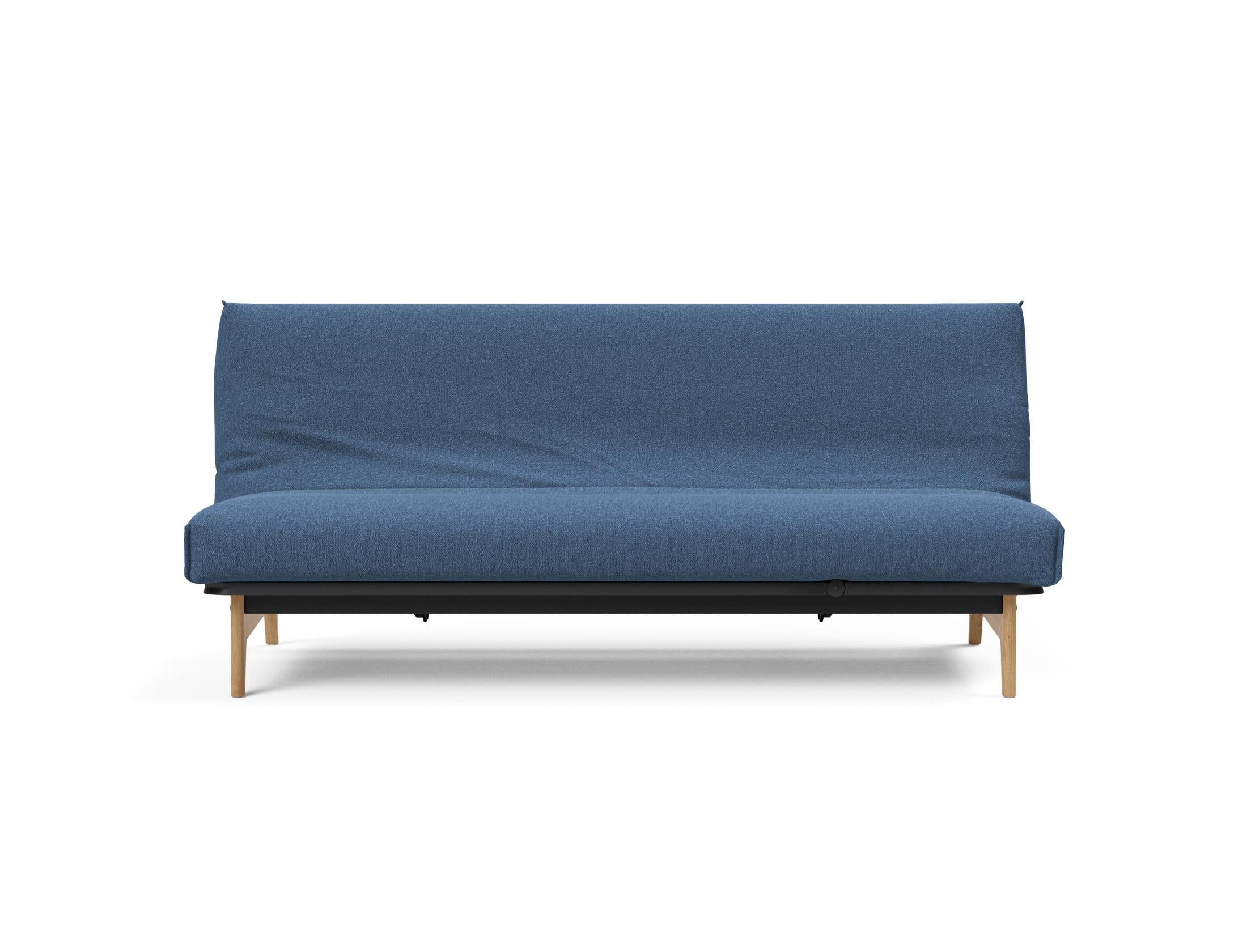 Aslak 120 Bettsofa Nordic Cover mit Gestellbezug Soft Spring