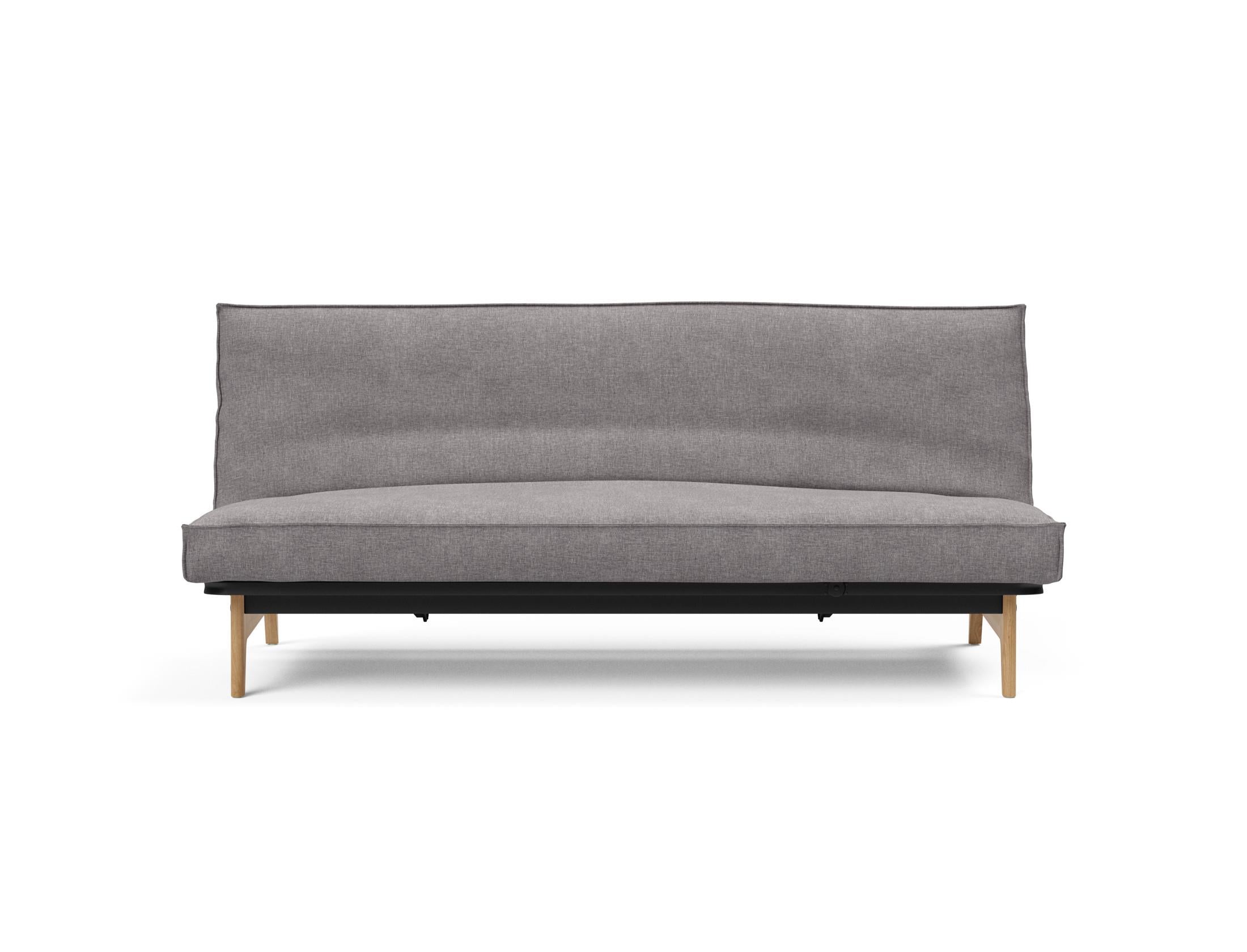 Entdecken Sie das Aslak 120 Bettsofa Sharp Plus Cover Soft Spring von Innovation Living – stilvoll, bequem und ideal für kleine Räume.