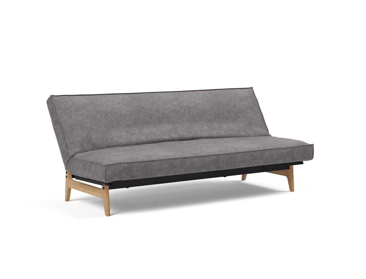 Aslak 120 Bettsofa Sharp Plus Cover Soft Spring in 282 Avella Warm Grey präsentiert im Onlineshop von KAQTU Design AG. Bettsofa ist von Innovation Living