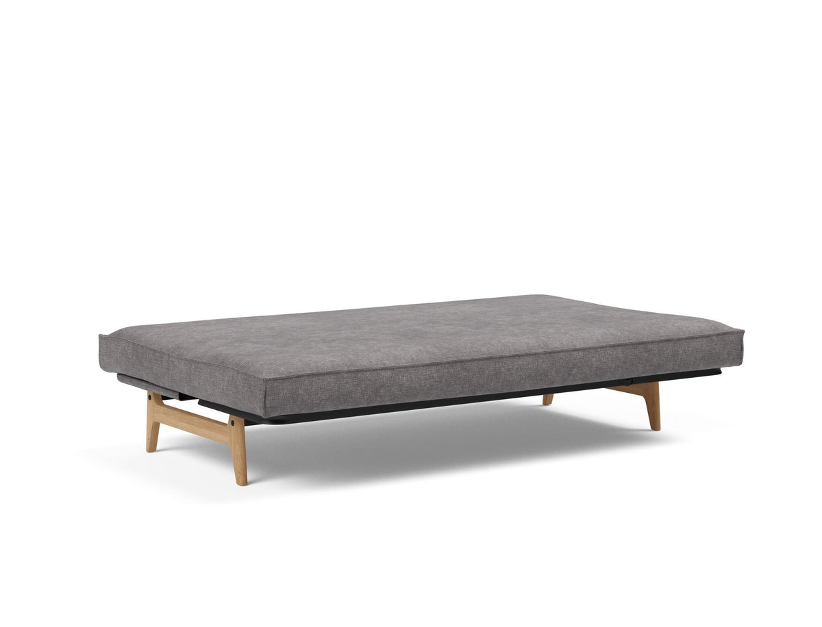 Aslak 120 Bettsofa Sharp Plus Cover Soft Spring in 282 Avella Warm Grey präsentiert im Onlineshop von KAQTU Design AG. Bettsofa ist von Innovation Living