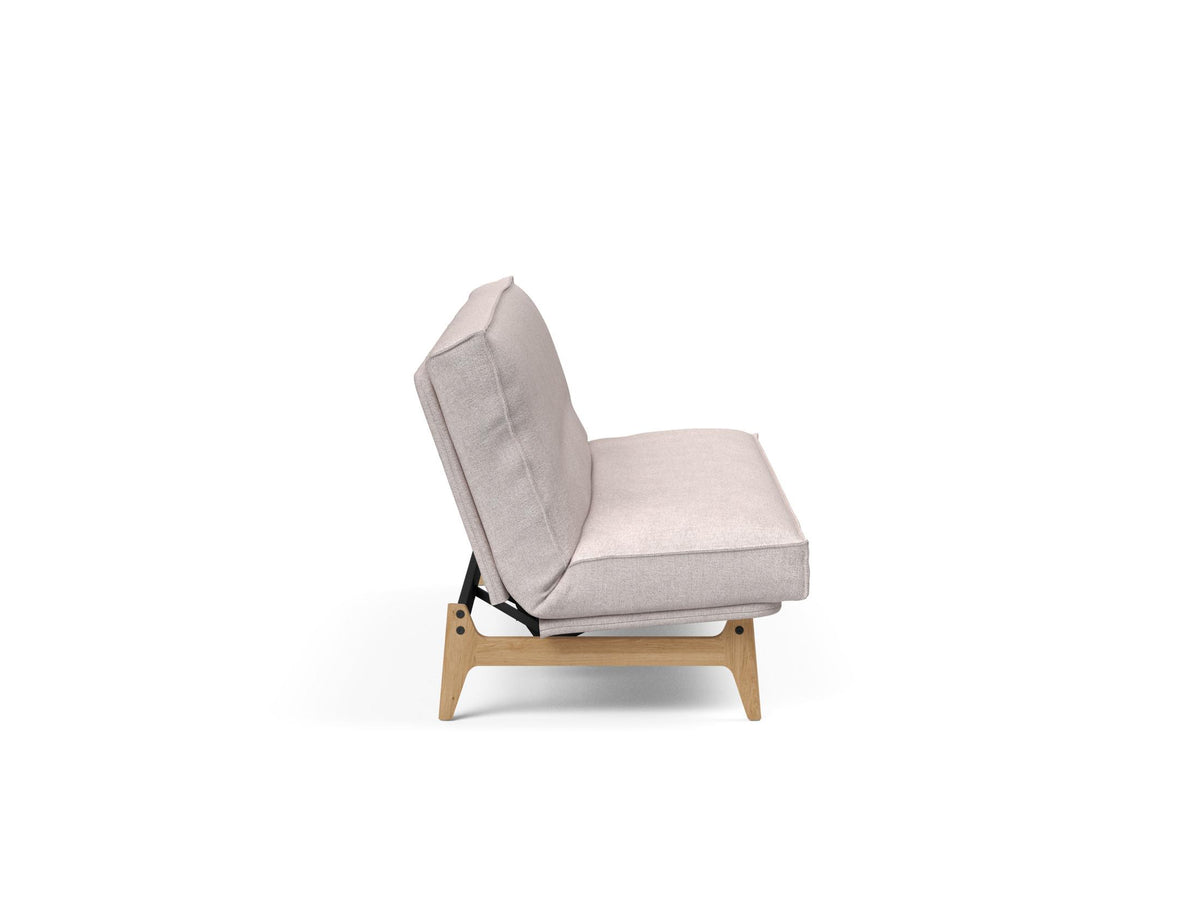 Aslak 120 Bettsofa Sharp Plus Cover Soft Spring in 300 Weda Sand präsentiert im Onlineshop von KAQTU Design AG. Bettsofa ist von Innovation Living