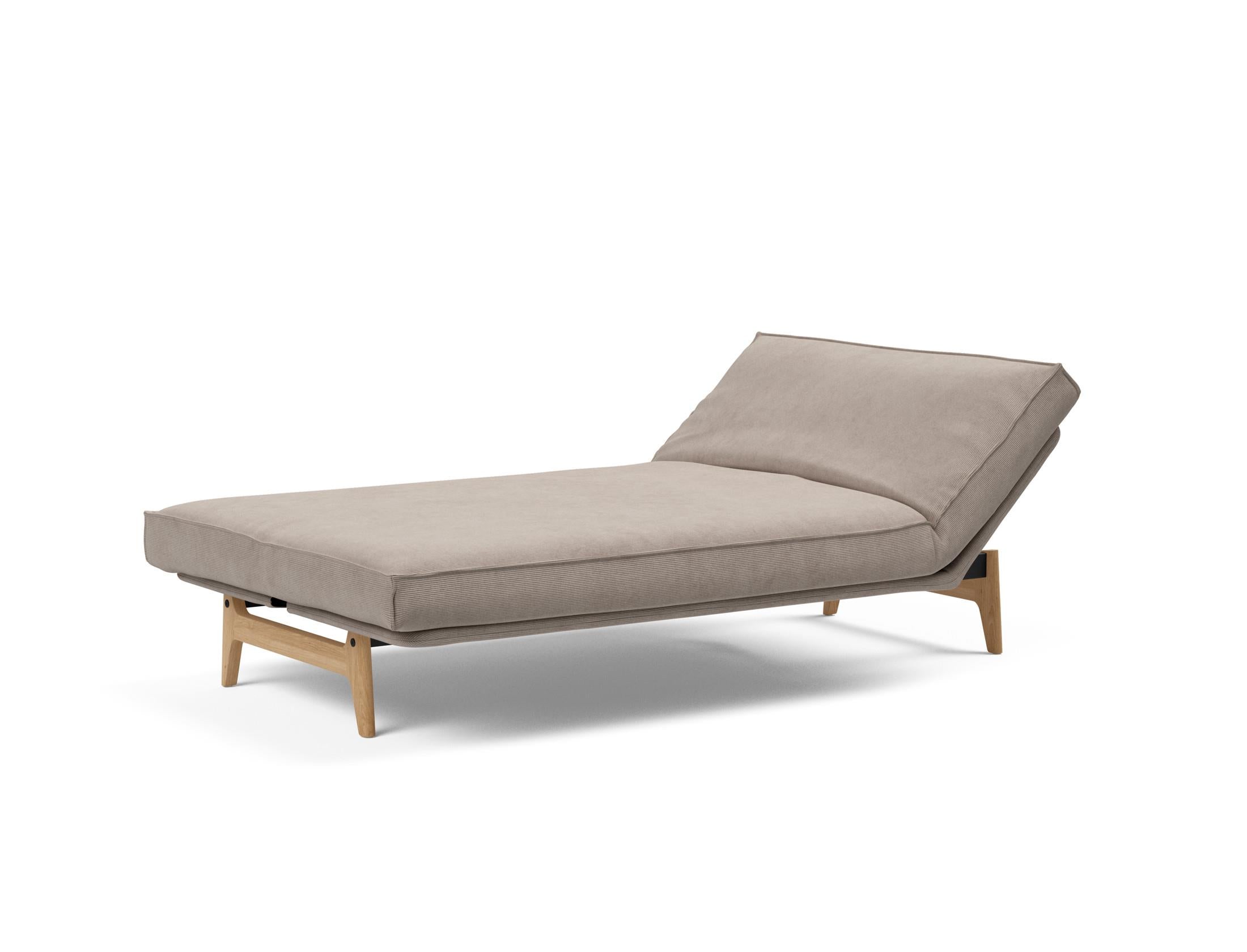 Entdecken Sie das Aslak 120 Bettsofa mit Soft Spring-Matratze – minimalistisches Design, herausragender Komfort und nachhaltige Qualität für jeden Raum.