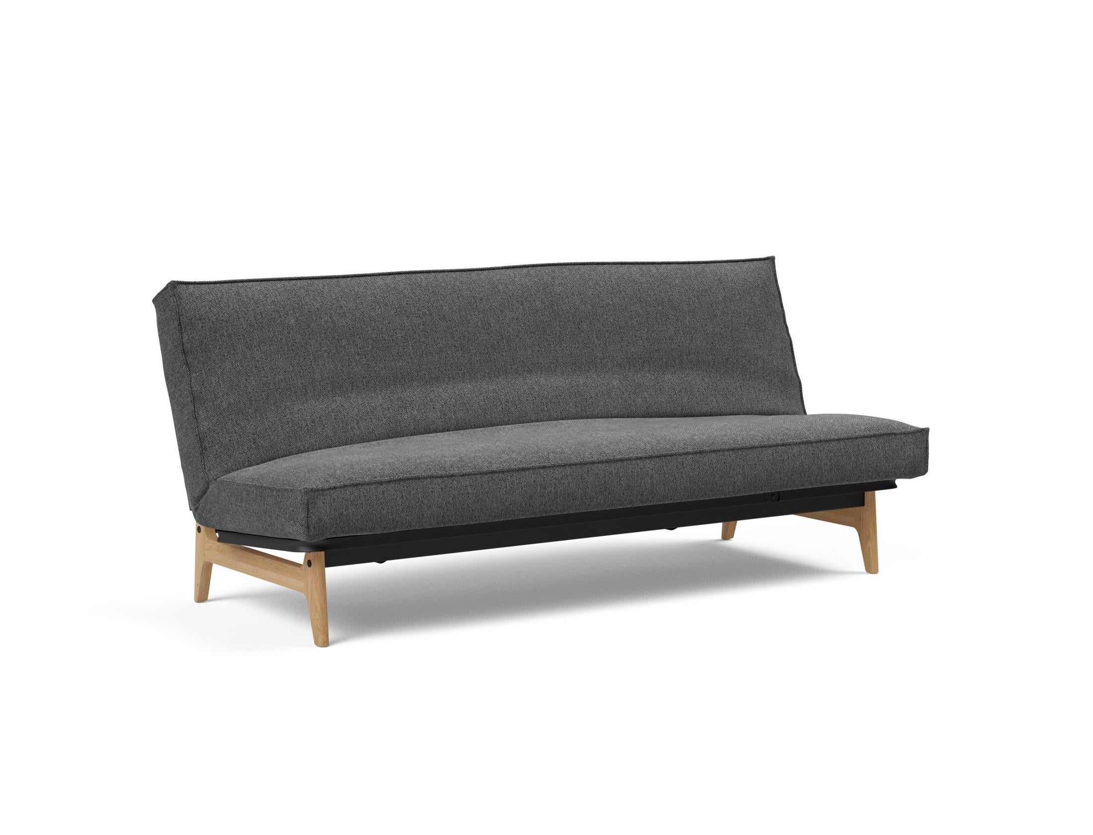 Entdecken Sie das Aslak 120 Bettsofa mit elegantem Sharp Plus Bezug und innovativem Soft Spring – ideal für stilvolle Wohnräume und gemütliche Nächte.