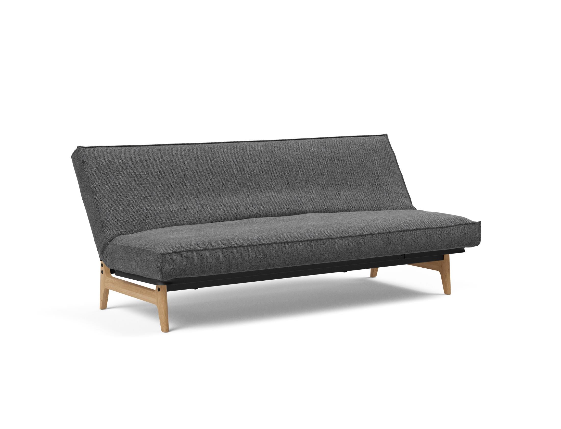 Entdecken Sie das Aslak 120 Bettsofa mit elegantem Sharp Plus Cover und vielseitigen Matratzenoptionen für höchsten Komfort und modernes Design.