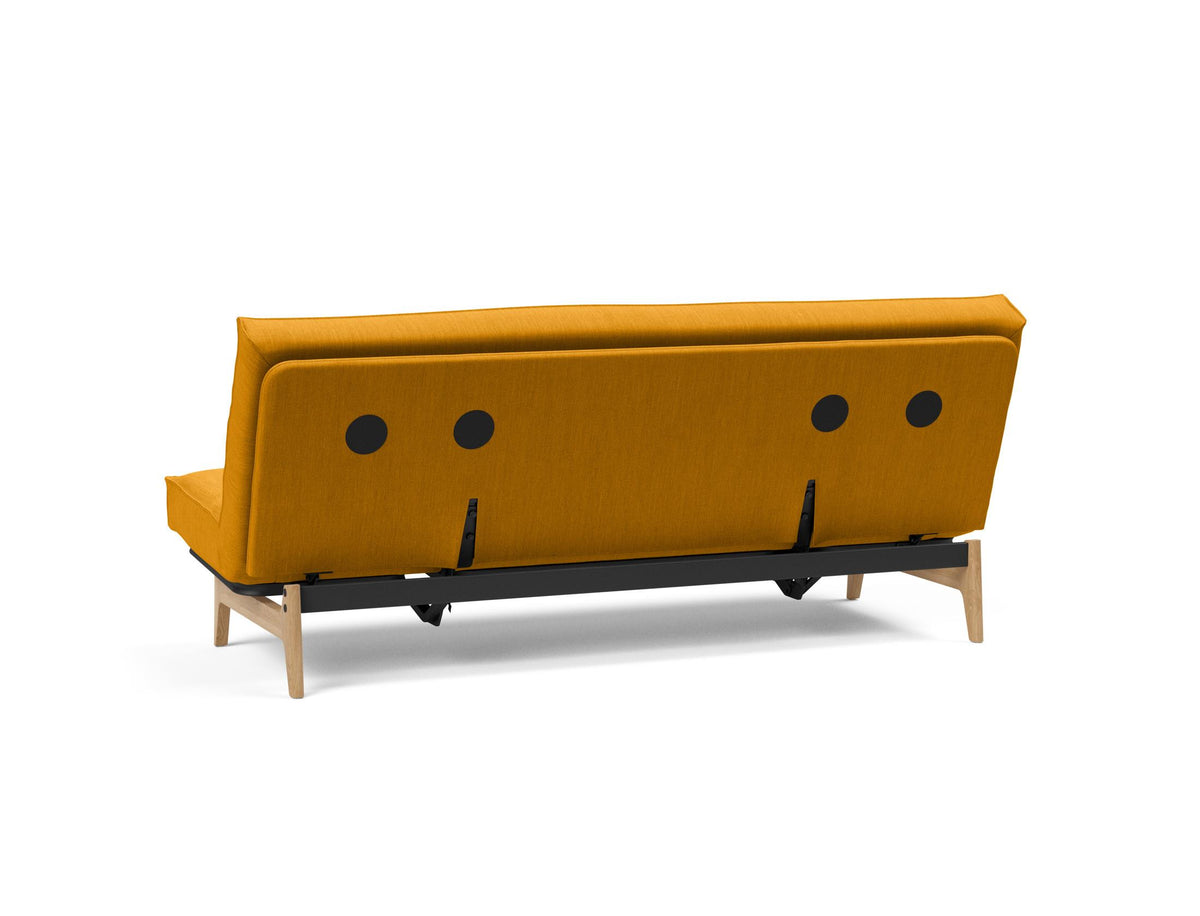 Aslak 120 Bettsofa Sharp Plus Cover Soft Spring in 507 Elegance Burned Curry präsentiert im Onlineshop von KAQTU Design AG. Bettsofa ist von Innovation Living