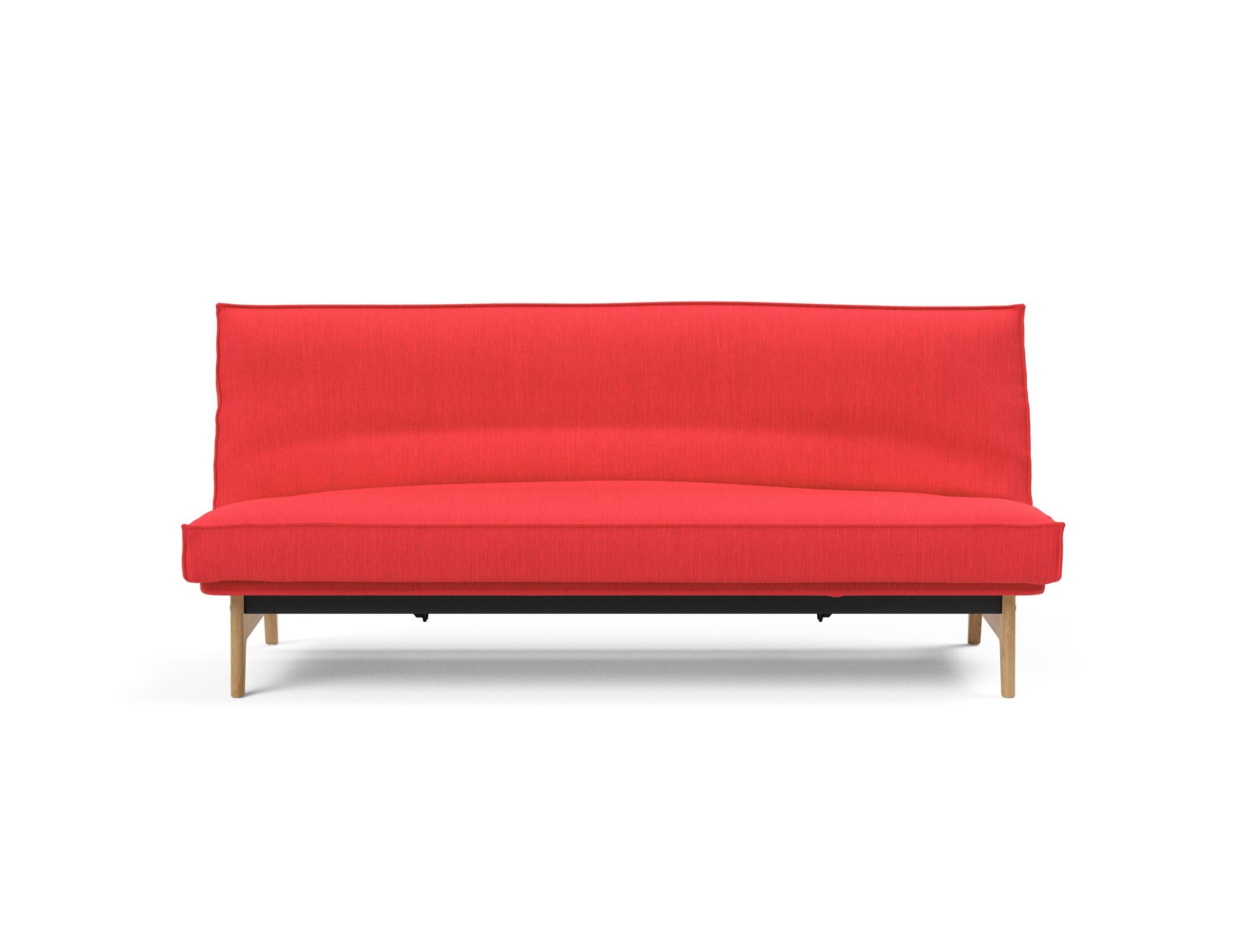 Modernes Aslak 120 Bettsofa mit hochwertigem Sharp Plus Bezug und komfortablem Soft Spring Gestellbezug, perfekt für jedes Zuhause.