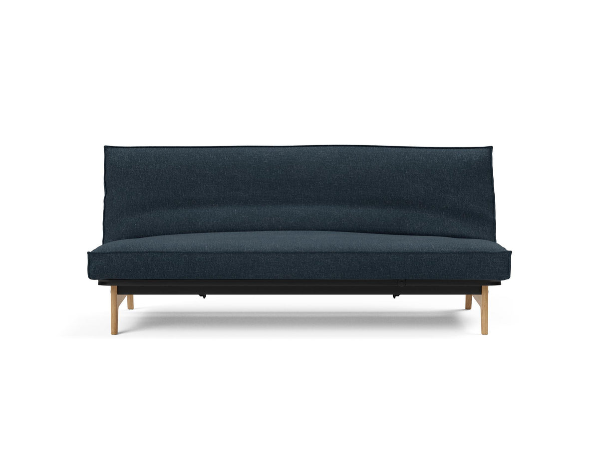 Aslak 120 Bettsofa Sharp Plus Cover Soft Spring in 515 Nist Blue präsentiert im Onlineshop von KAQTU Design AG. Bettsofa ist von Innovation Living