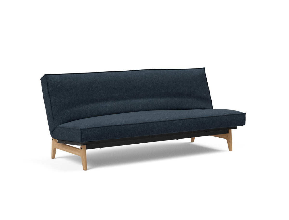 Aslak 120 Bettsofa Sharp Plus Cover Soft Spring in 515 Nist Blue präsentiert im Onlineshop von KAQTU Design AG. Bettsofa ist von Innovation Living