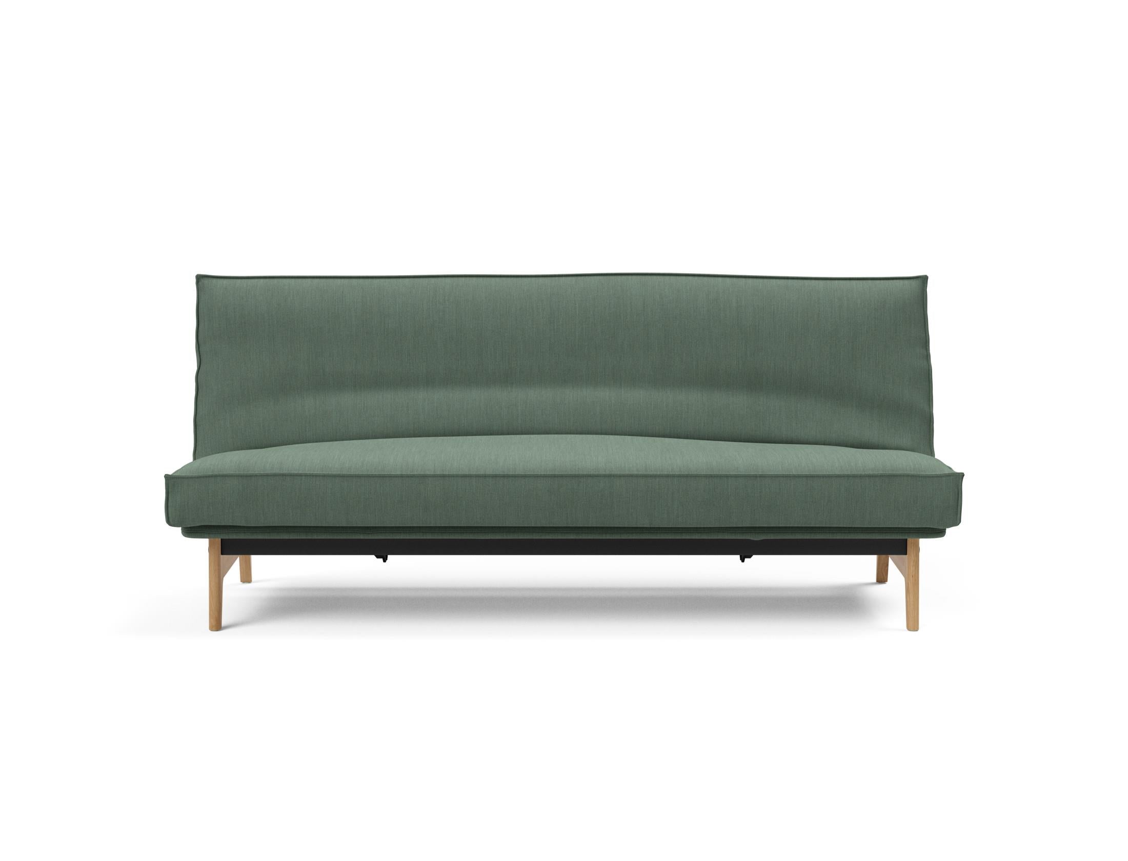 Elegantes Aslak 120 Bettsofa mit weichem Sharp Plus Bezug und robustem Soft Spring Gestellbezug, ideal für gemütliche Wohnräume.